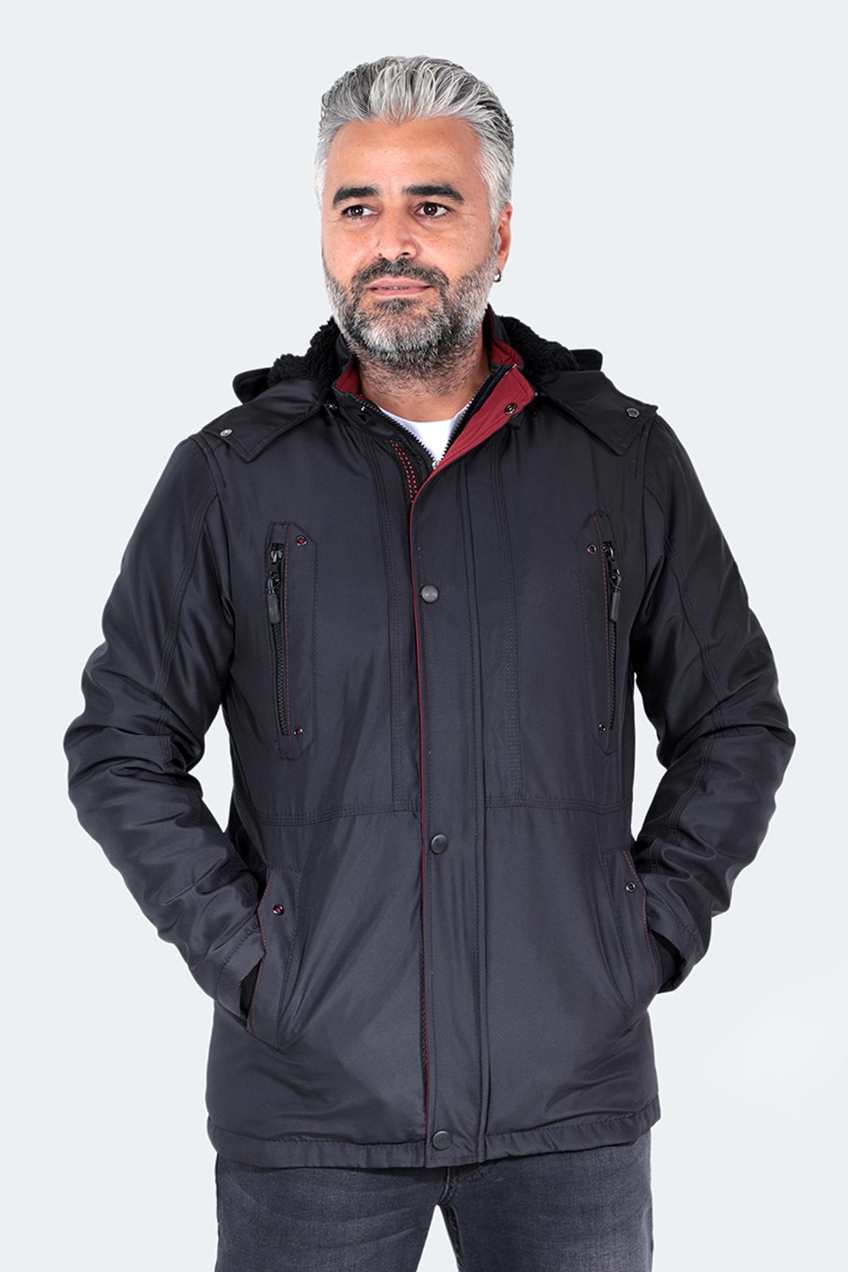 SLAZENGER HOLD Erkek Mont & Kaban Siyah