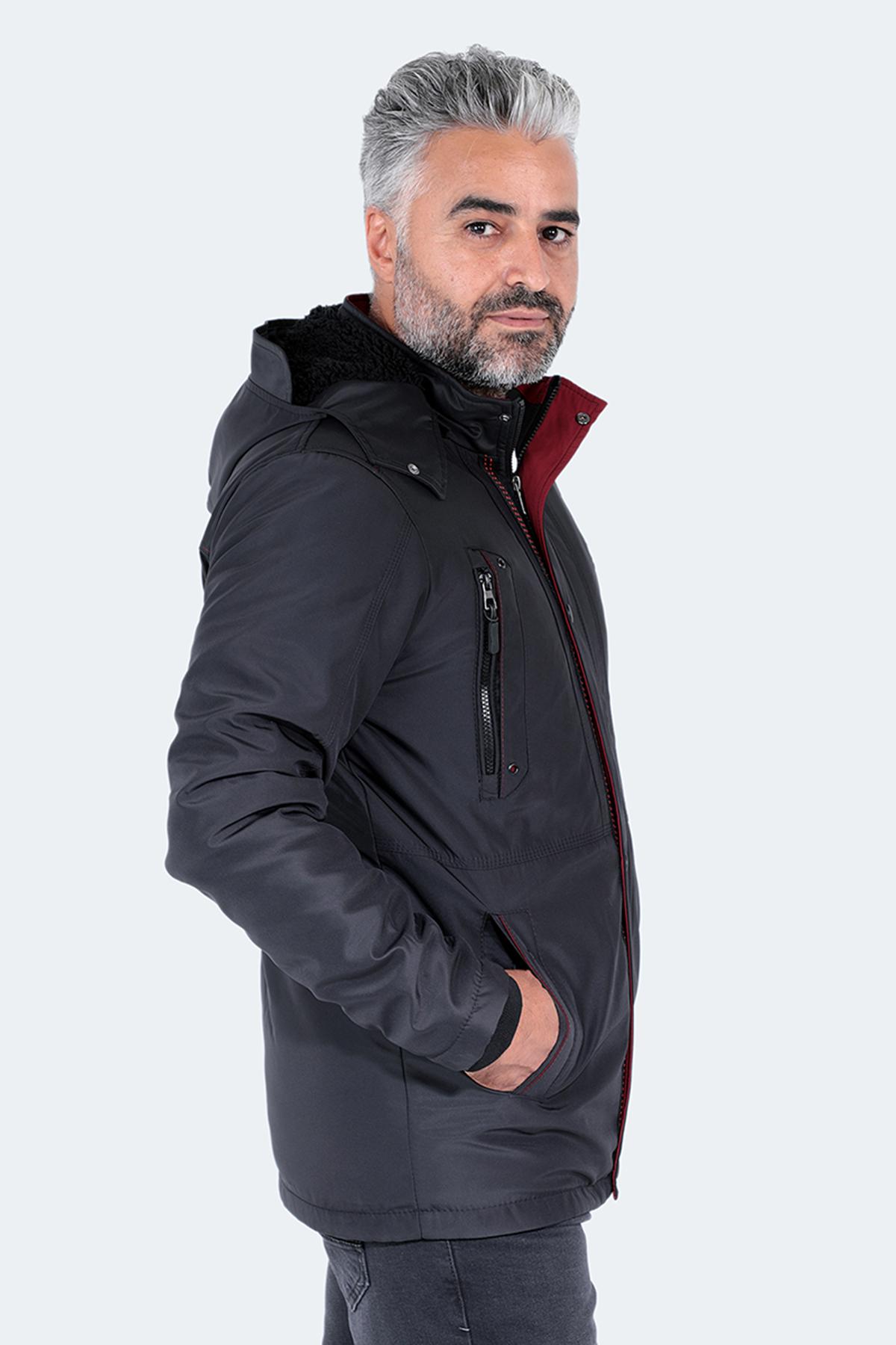 SLAZENGER HOLD Erkek Mont & Kaban Siyah görsel 3