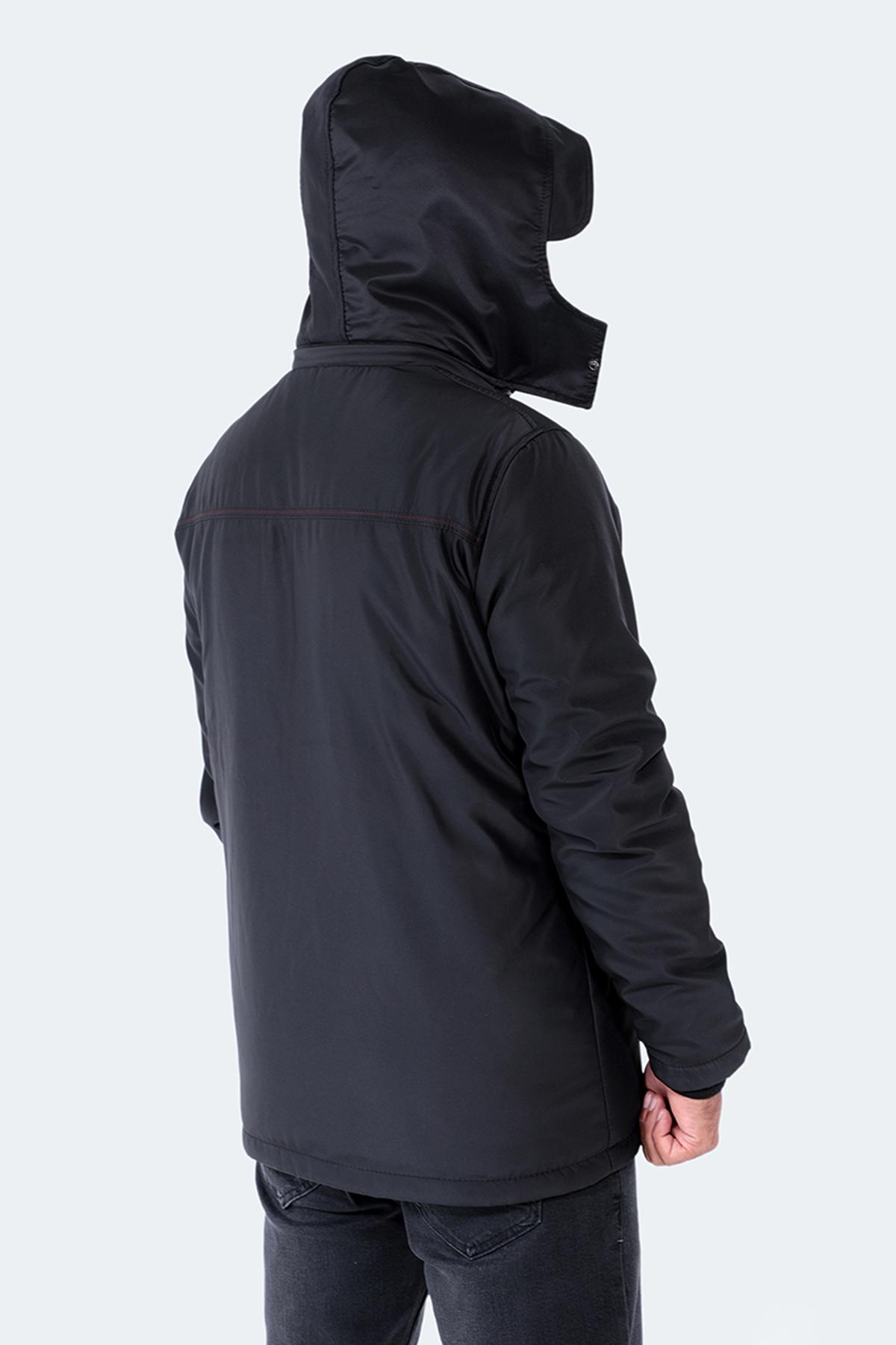 SLAZENGER HOLD Erkek Mont & Kaban Siyah görsel 4