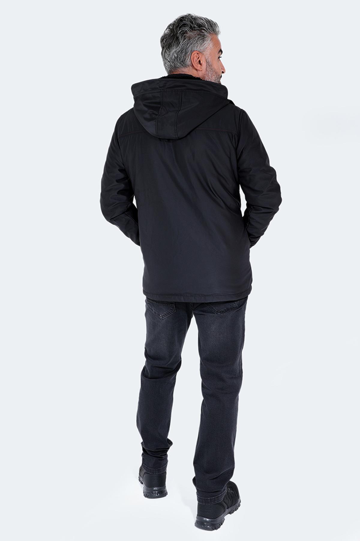 SLAZENGER HOLD Erkek Mont & Kaban Siyah görsel 5