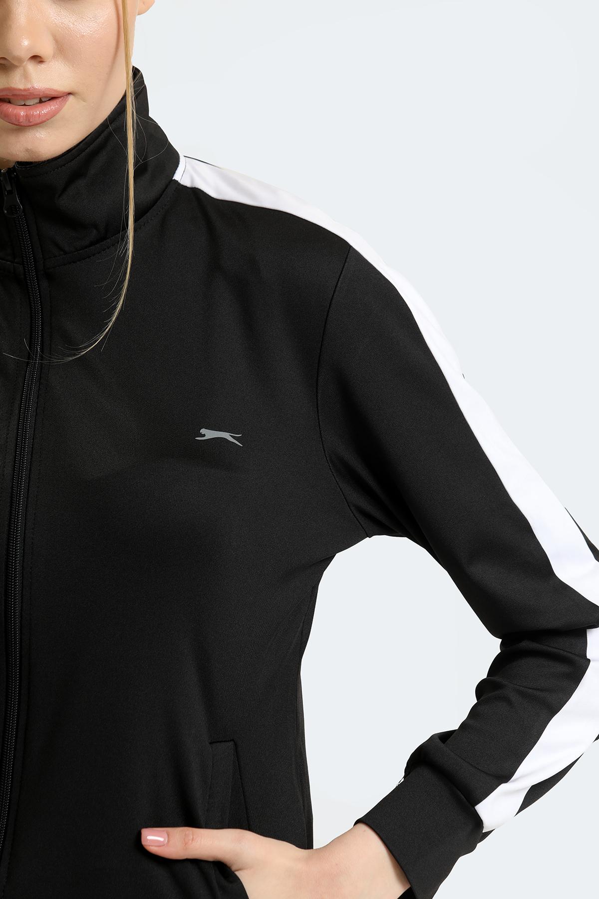 SLAZENGER RIFLE Kadın Eşofman Takım Siyah görsel 5