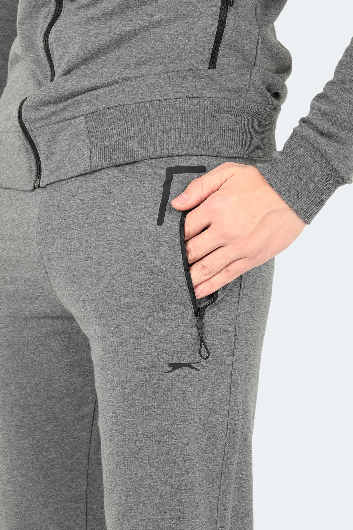 SLAZENGER OKRAN Erkek Eşofman Takım Antrasit görsel 4