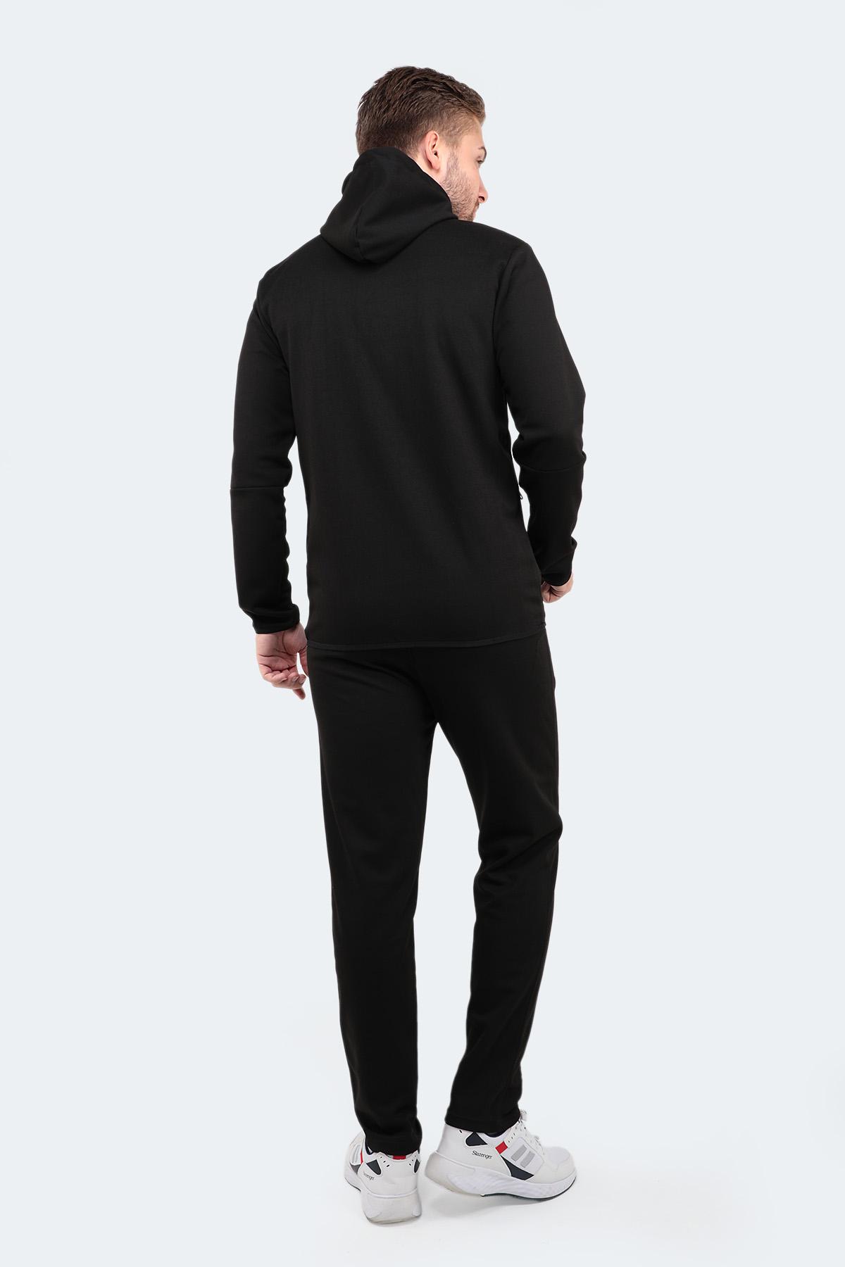 SLAZENGER ORKA Erkek Eşofman Takım Siyah görsel 2