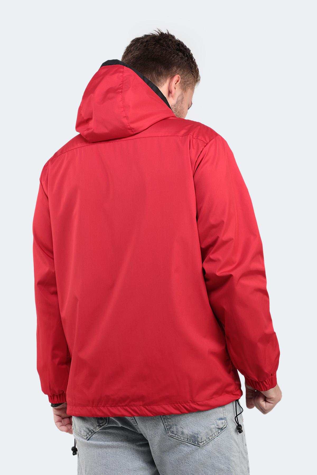 SLAZENGER OFANS Erkek Kaban Kırmızı görsel 2