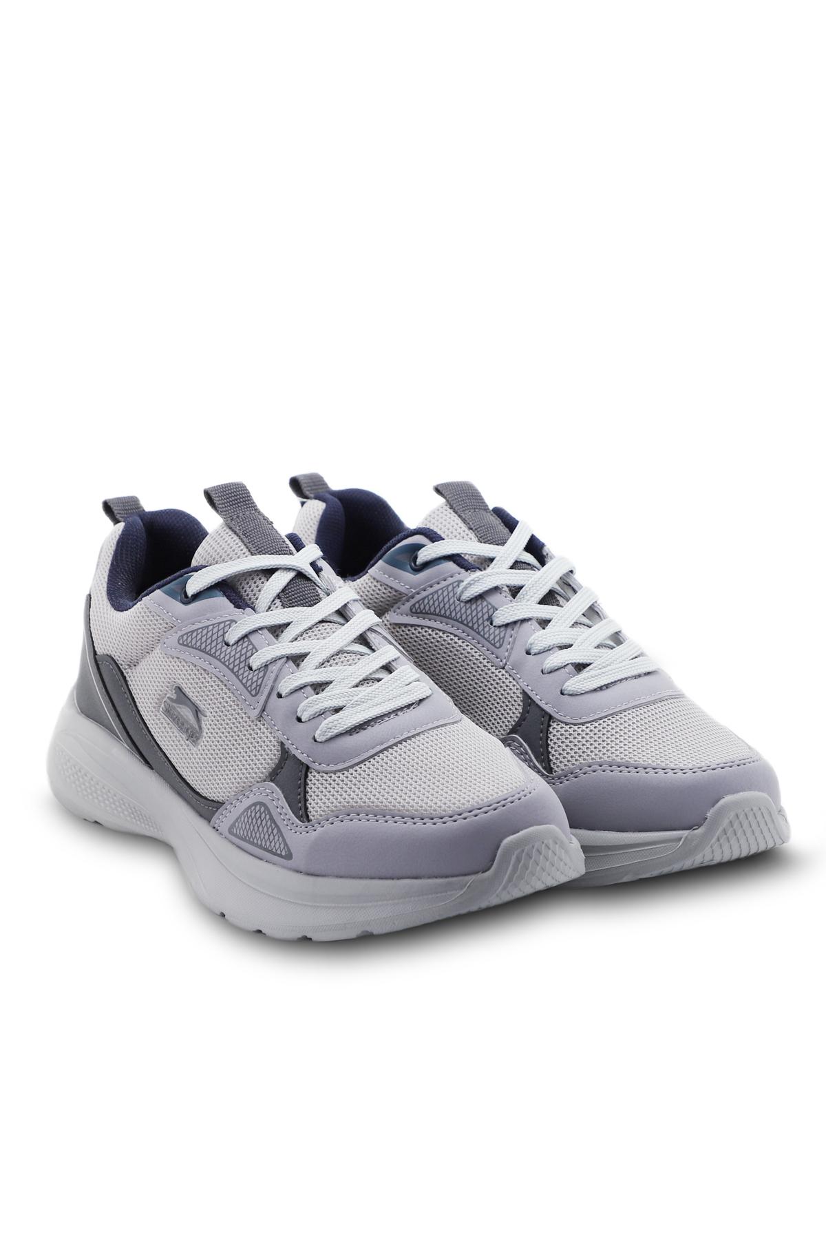 SLAZENGER GAIN GA Erkek Sneaker Ayakkabı Gri / Koyu Gri görsel 2