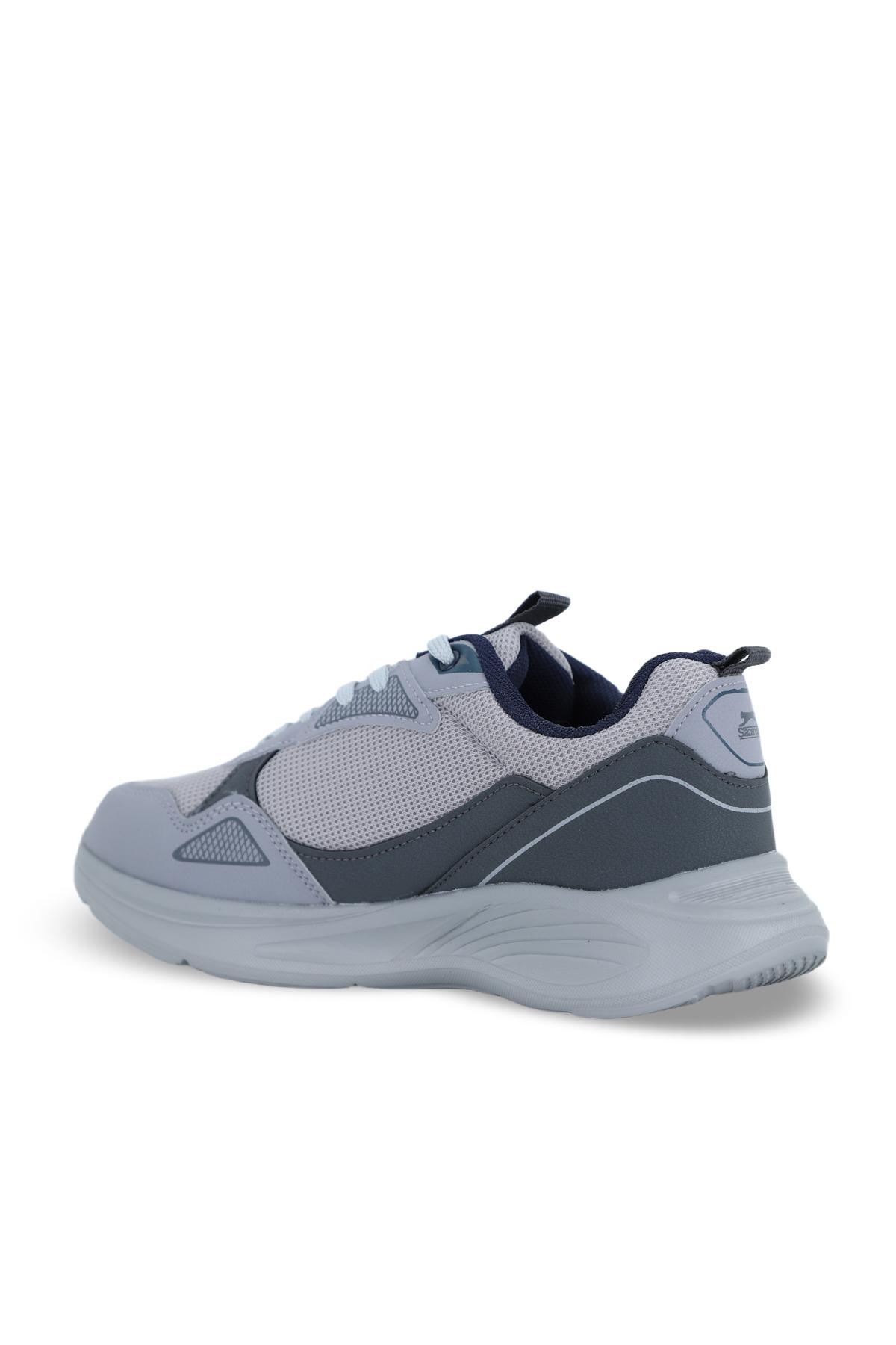 SLAZENGER GAIN GA Erkek Sneaker Ayakkabı Gri / Koyu Gri görsel 3