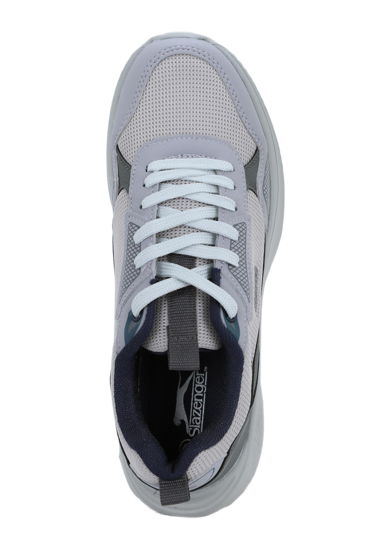 SLAZENGER GAIN GA Erkek Sneaker Ayakkabı Gri / Koyu Gri görsel 5