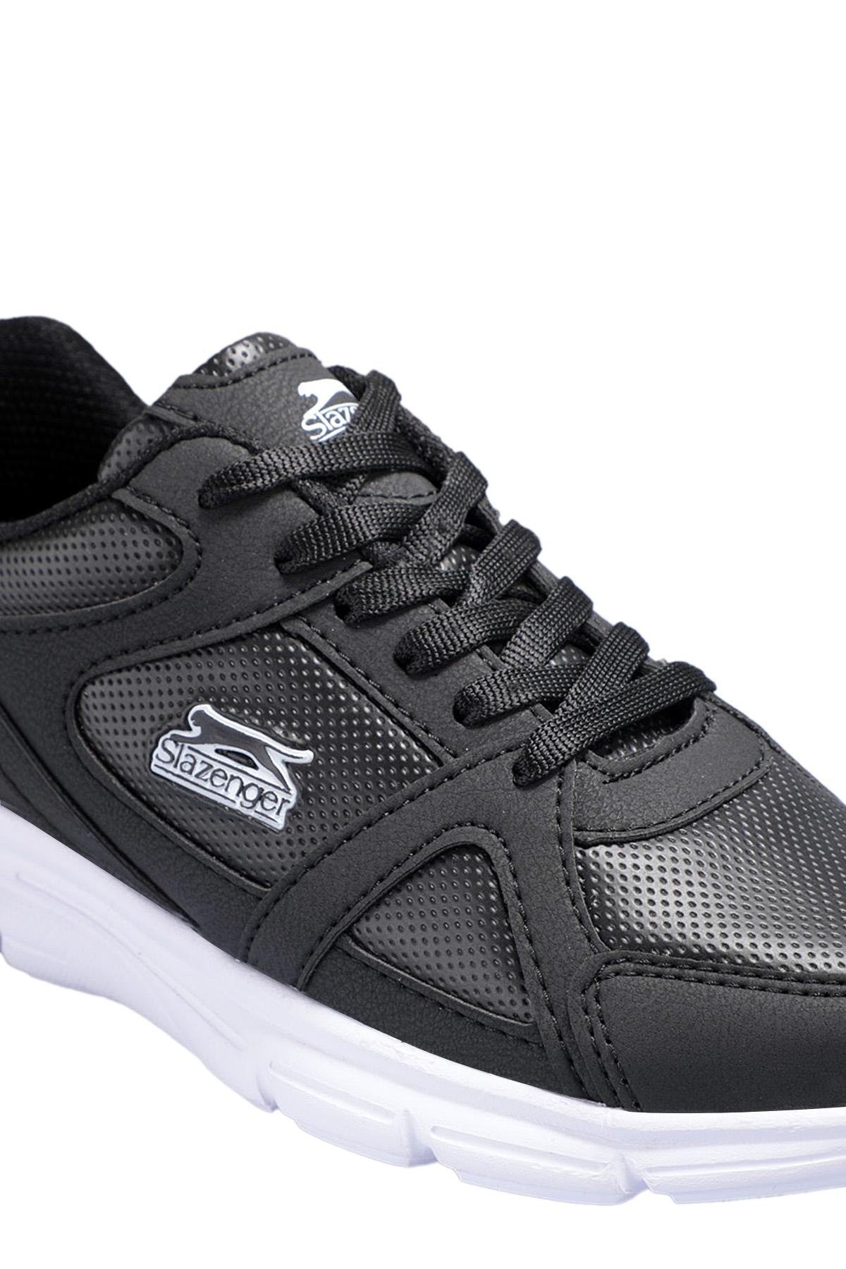 SLAZENGER PERA Sneaker Erkek Ayakkabı Siyah / Beyaz görsel 4