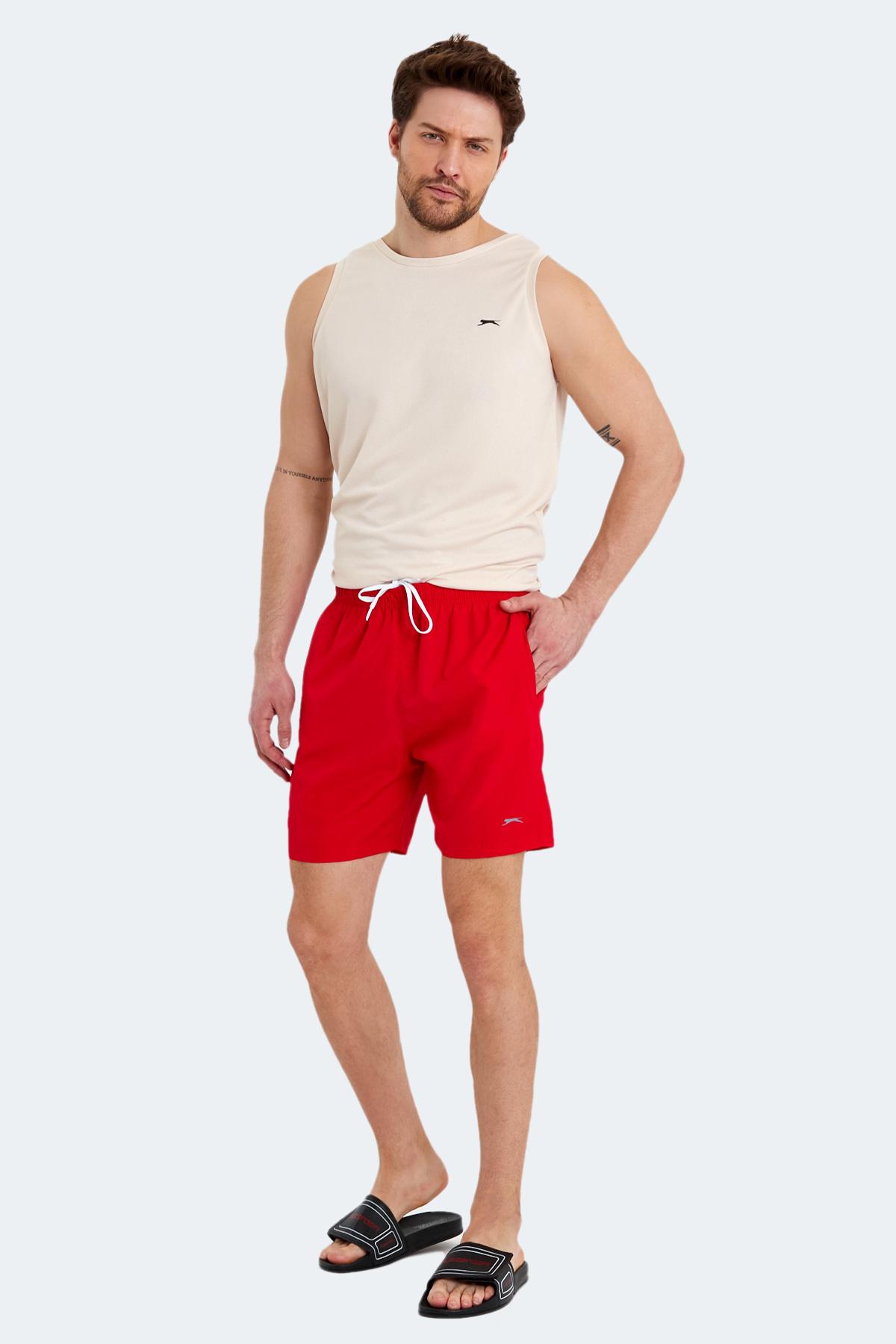 SLAZENGER RABI Erkek Mayo Kırmızı görsel 3