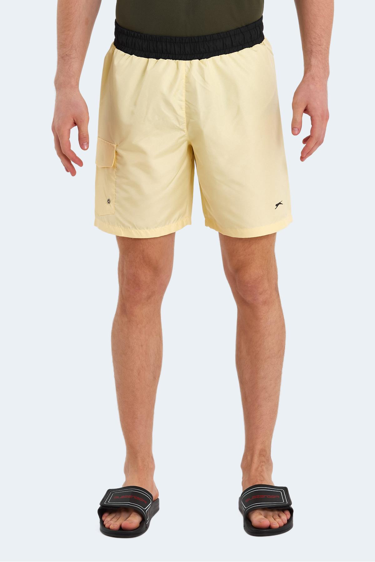 SLAZENGER RASMUS Erkek Deniz Şortu Sarı