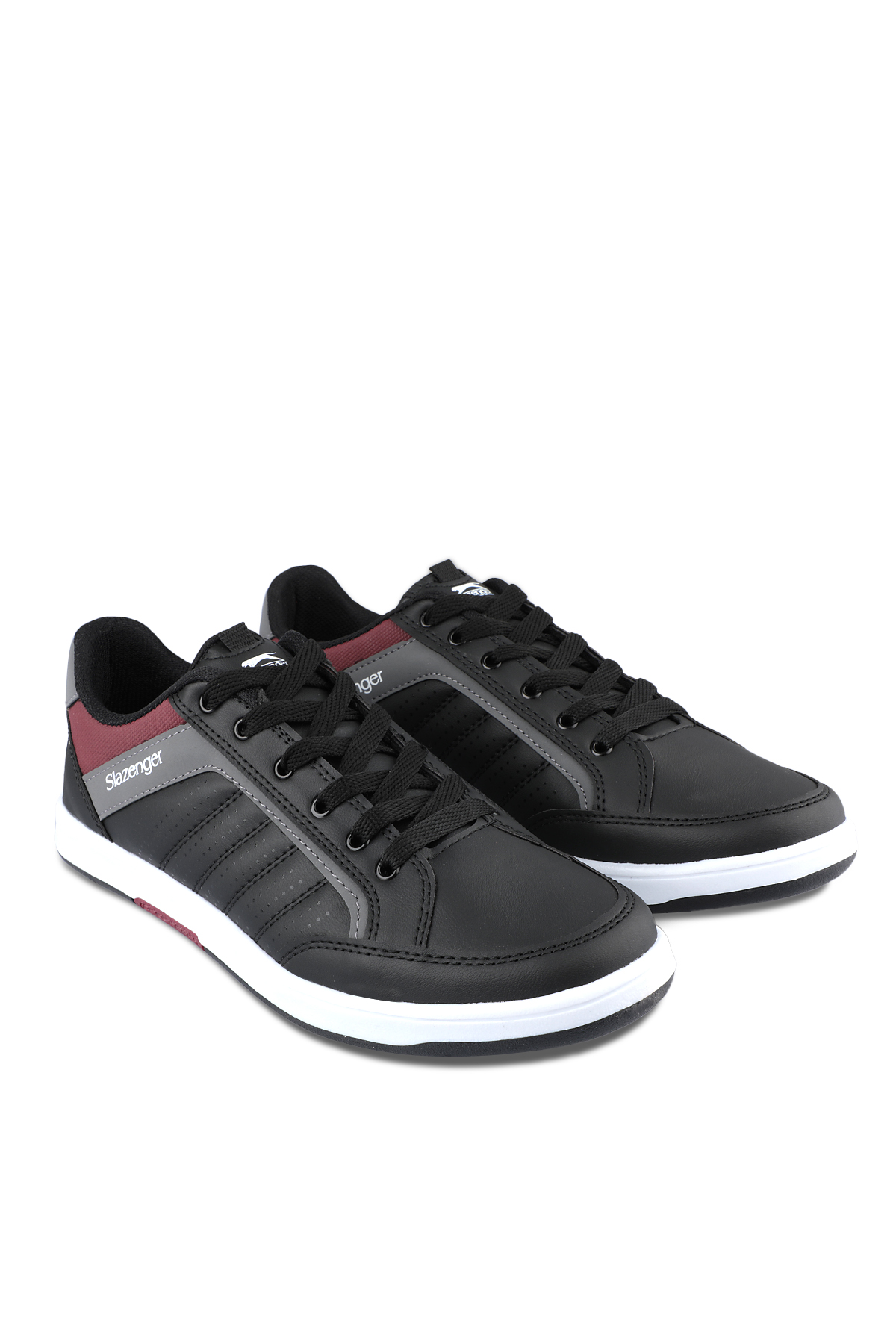 SLAZENGER CANCER I Erkek Sneaker Ayakkabı Siyah / Beyaz görsel 3