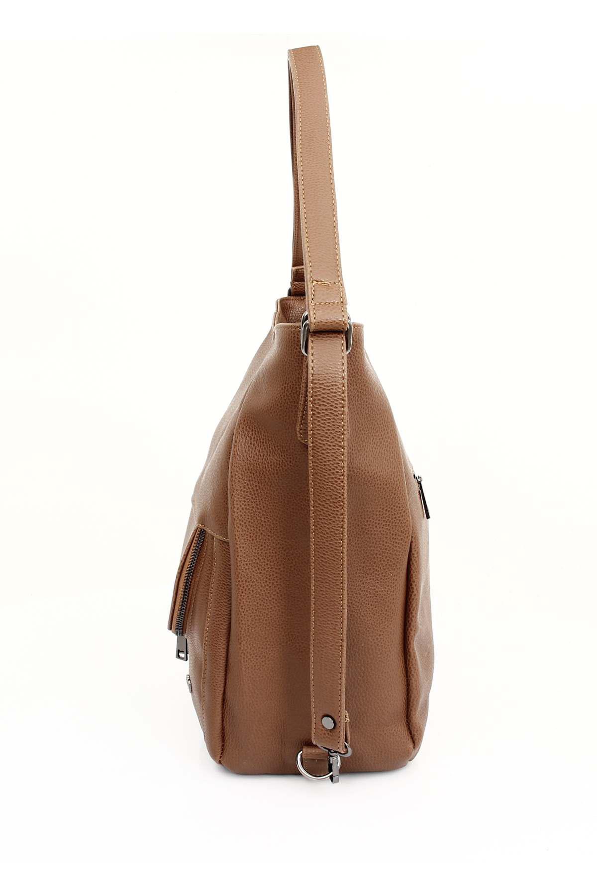 GÖNDERİ(R) Büyük Boy Kadın Omuz Ve Sırt Çantası B5555 görsel 3