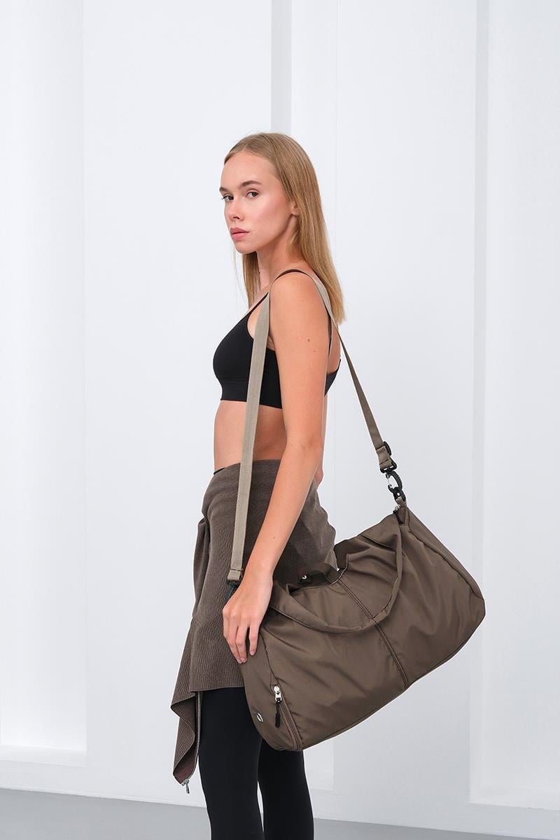 Shulebags Giglio Spor Omuz Çantası Kahve görsel 6