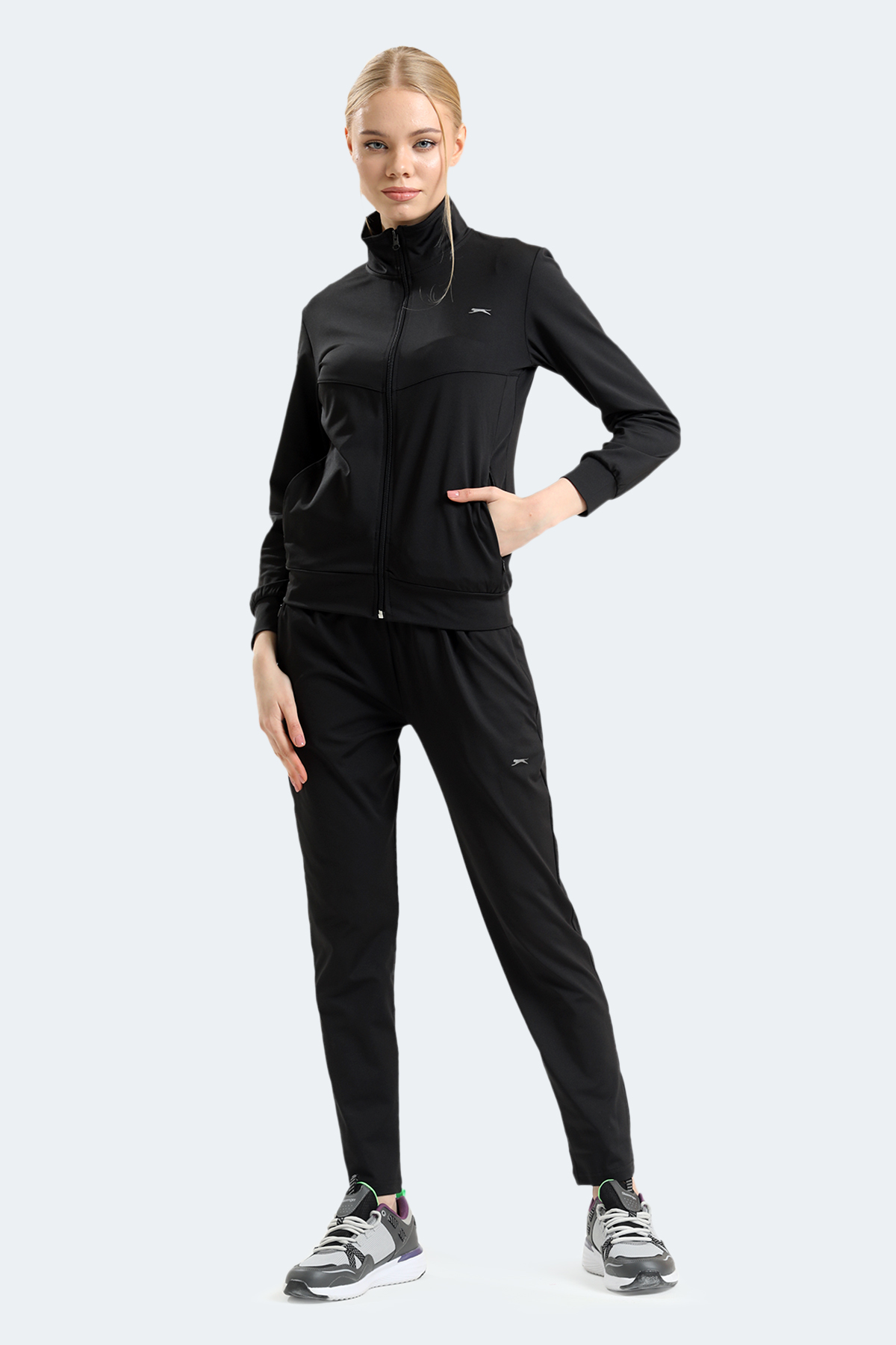 SLAZENGER RICHMAL Kadın Eşofman Takım Siyah