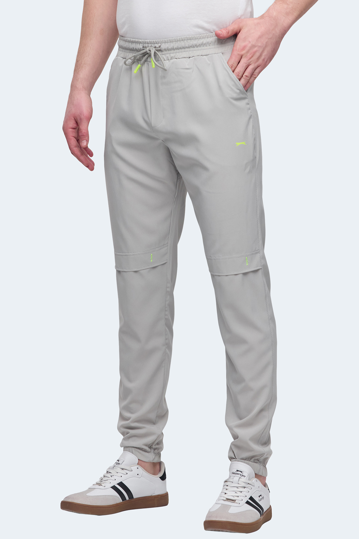 SLAZENGER NADJA Erkek Jogger Eşofman Altı Gri