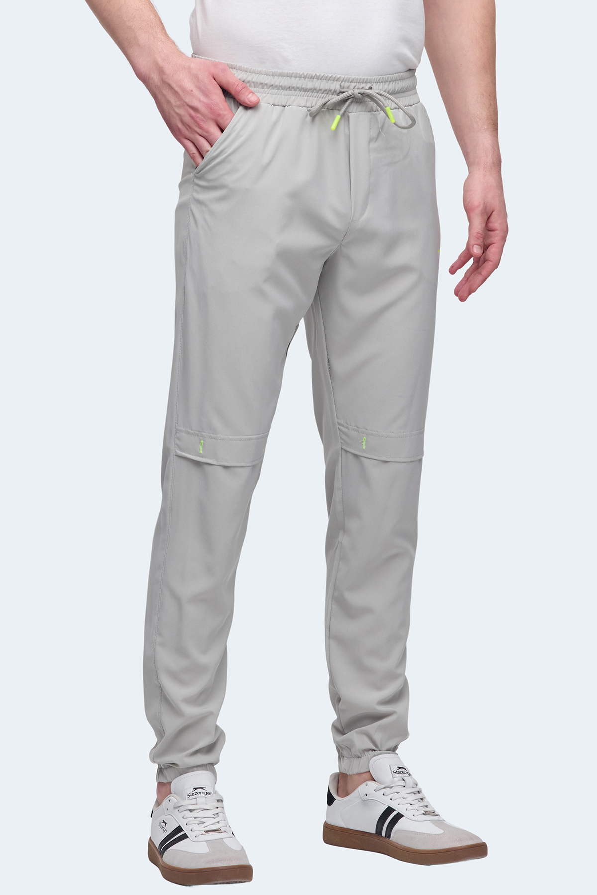 SLAZENGER NADJA Erkek Jogger Eşofman Altı Gri görsel 4