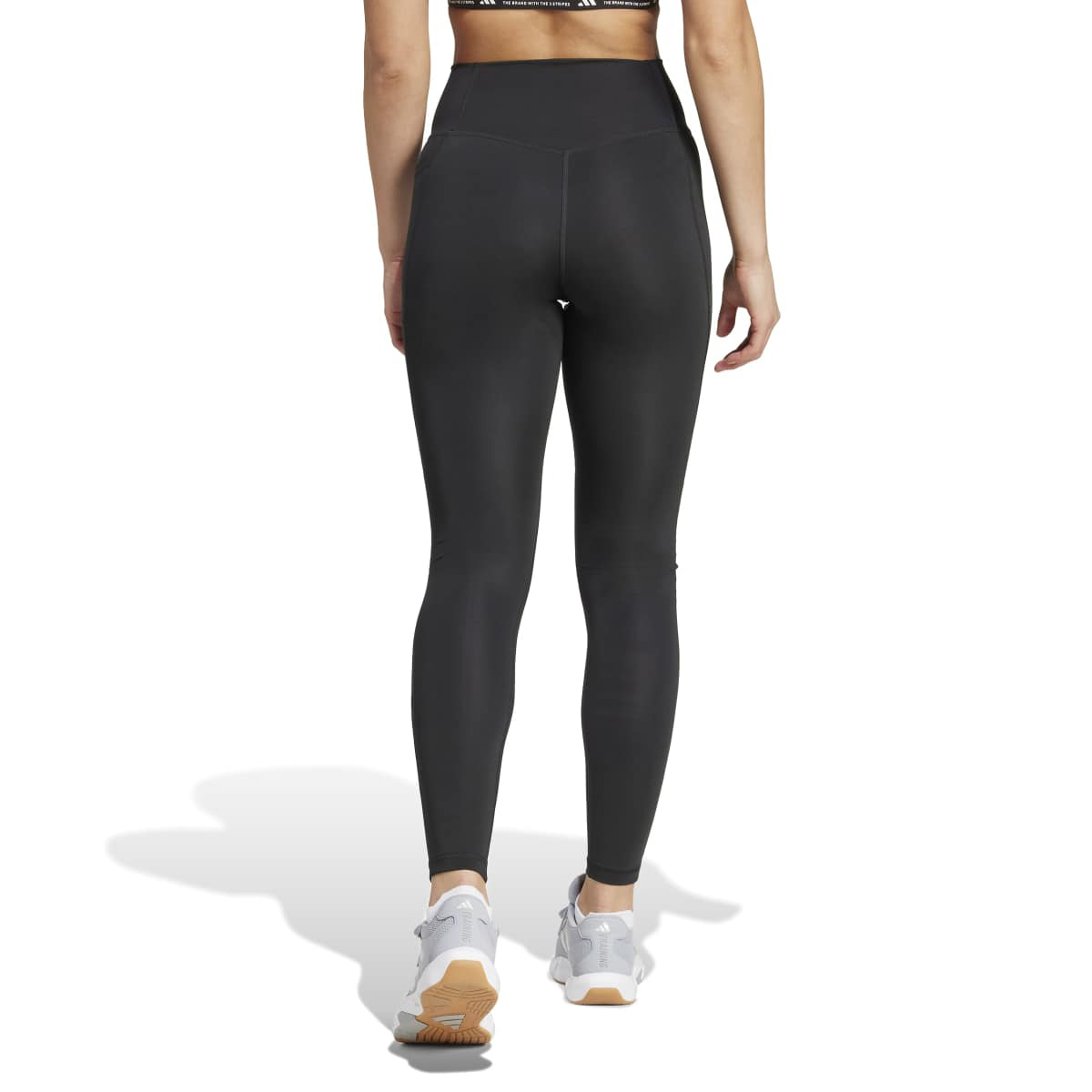 Adidas Optime Essentials Stash Pocket Kadın Siyah Tayt görsel 2