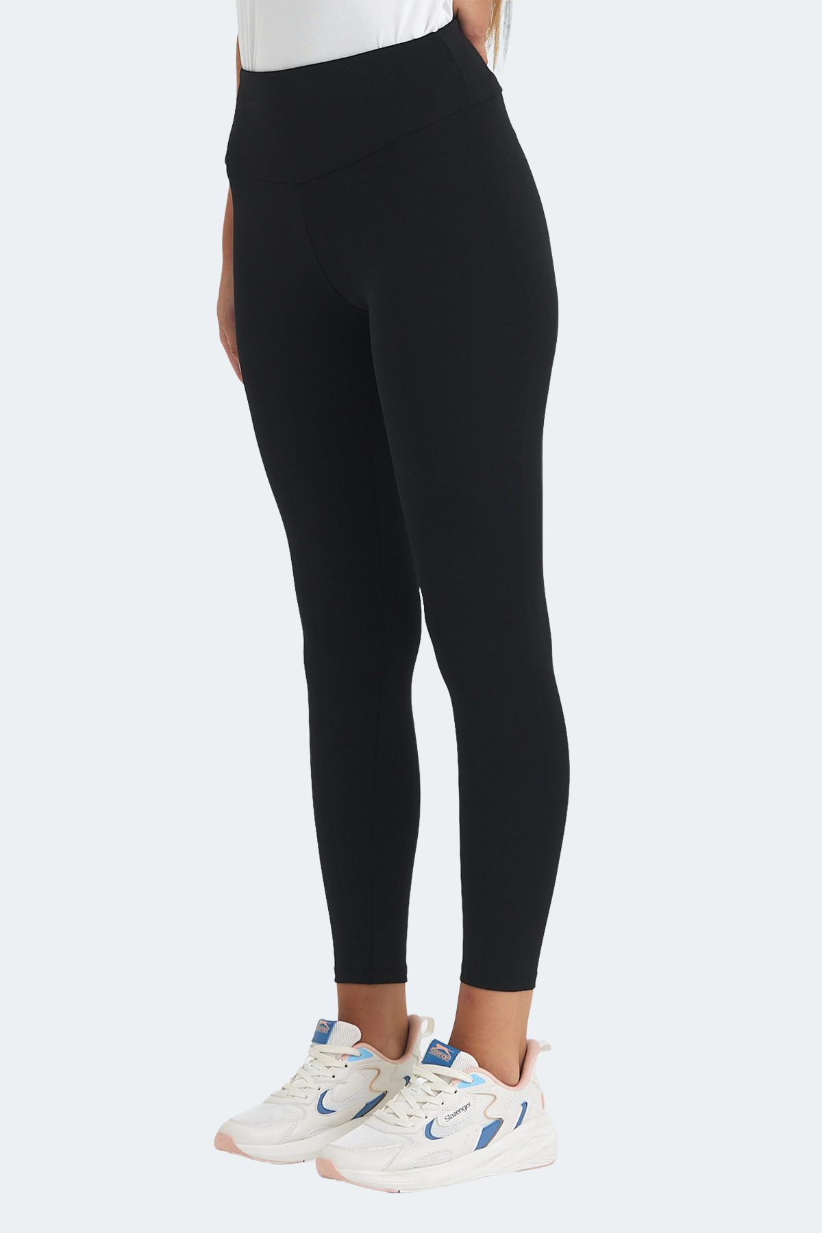 SLAZENGER KAMALA Kadın Yüksek Bel Siyah Tayt görsel 3