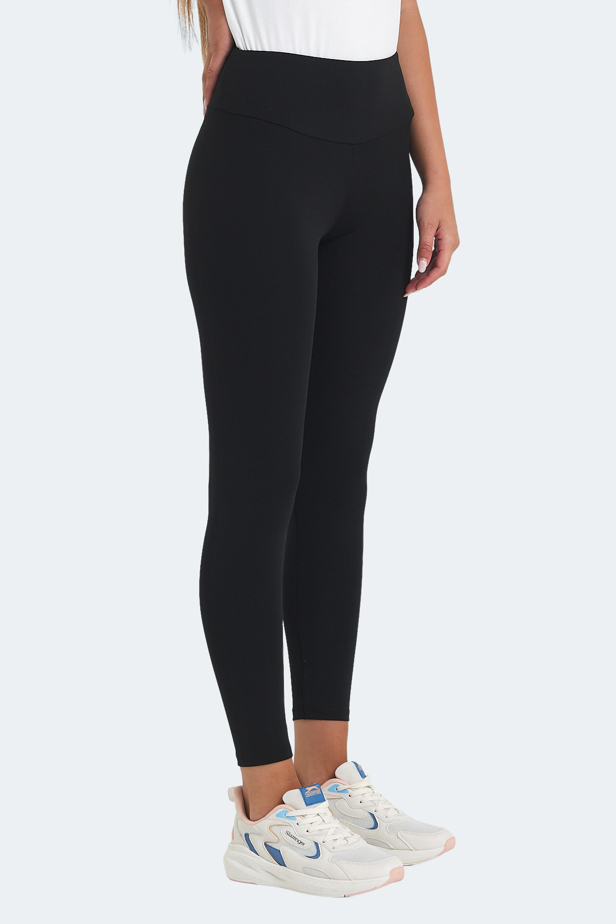 SLAZENGER KAMALA Kadın Yüksek Bel Siyah Tayt görsel 4