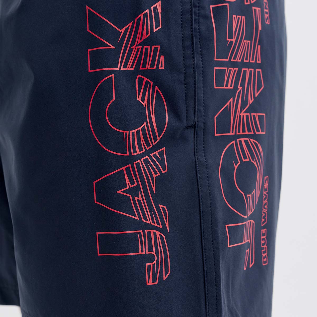 Jack & Jones Maui Wave Logo Regular Erkek Lacivert Mayo görsel 3