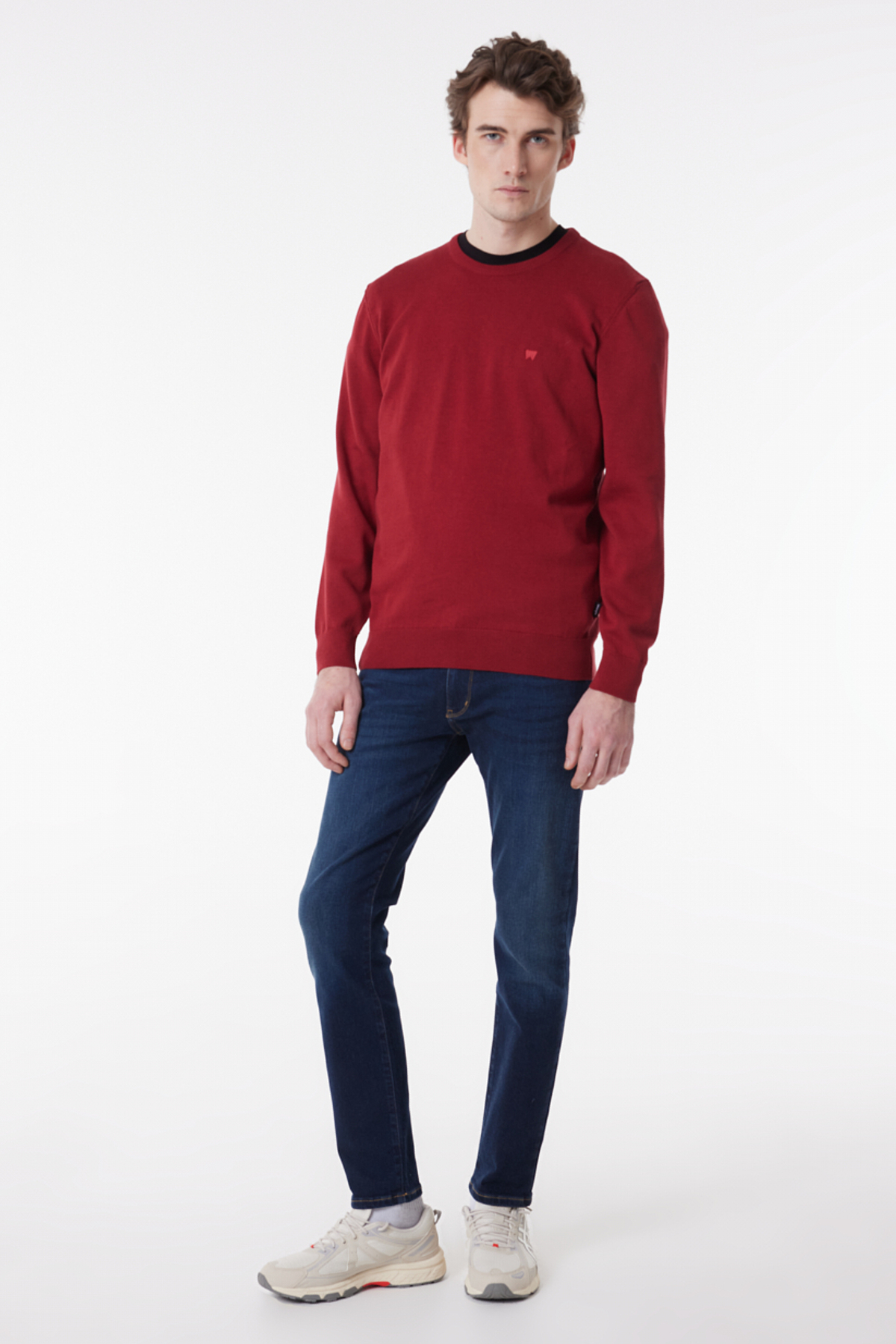 Wrangler Regular Fit Sıfır Yaka Triko görsel 5