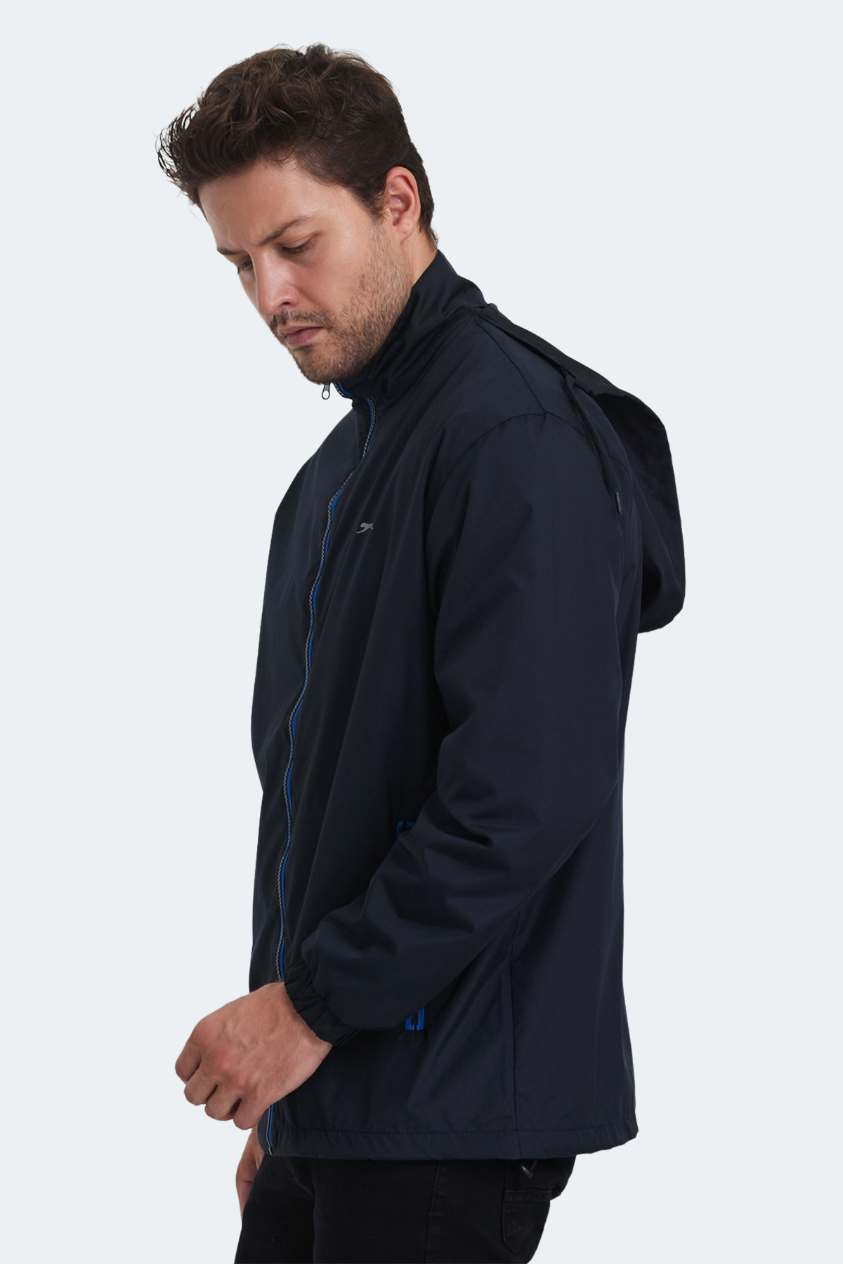 SLAZENGER RAREN Erkek Lacivert Yağmurluk görsel 3