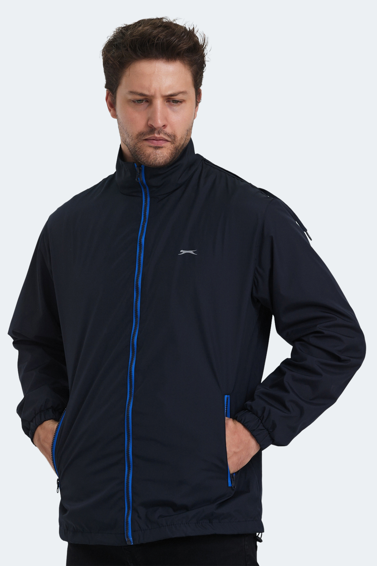 SLAZENGER RAREN Erkek Lacivert Yağmurluk görsel 6