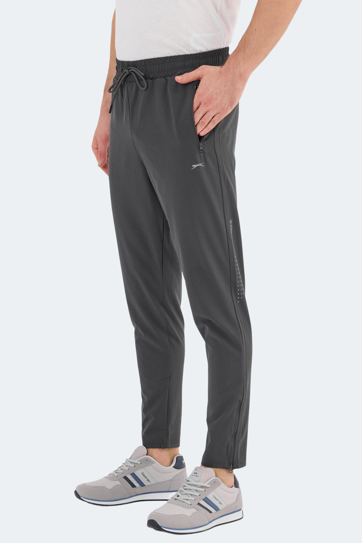 SLAZENGER GRIET Erkek Jogger Eşofman Altı Koyu Gri