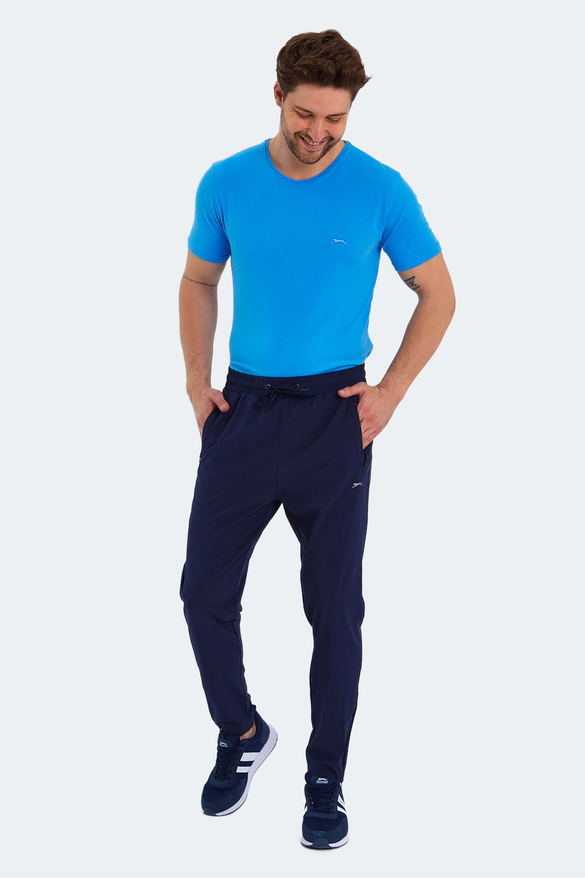 SLAZENGER GRIET Erkek Eşofman Altı Lacivert görsel 7