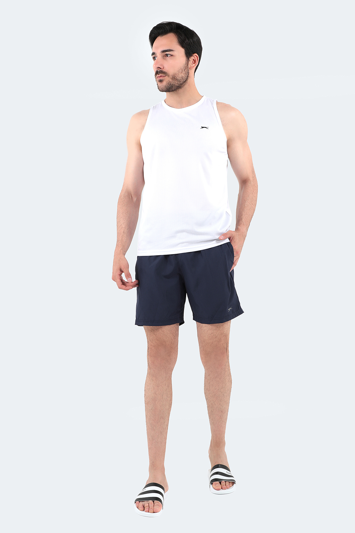 SLAZENGER RABI Erkek Mayo Lacivert