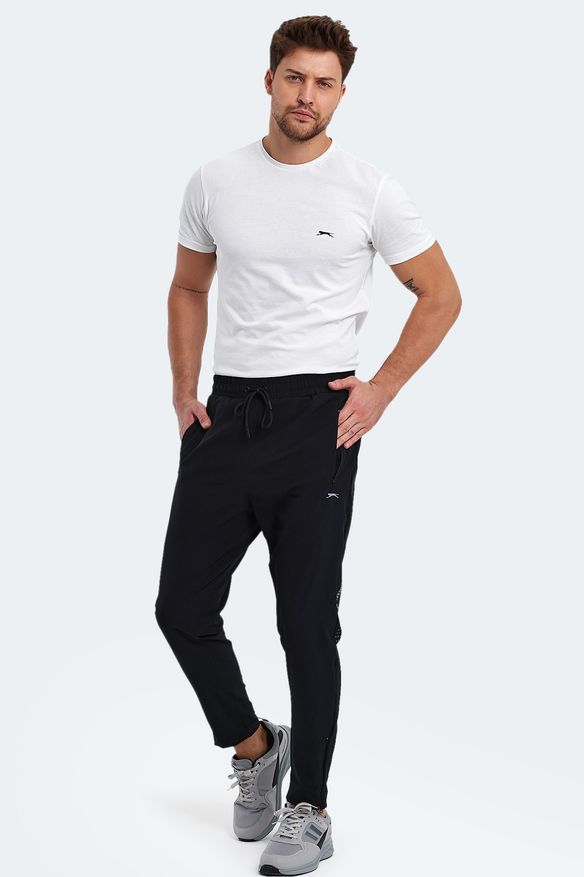 SLAZENGER GRIET Erkek Eşofman Altı Siyah görsel 7
