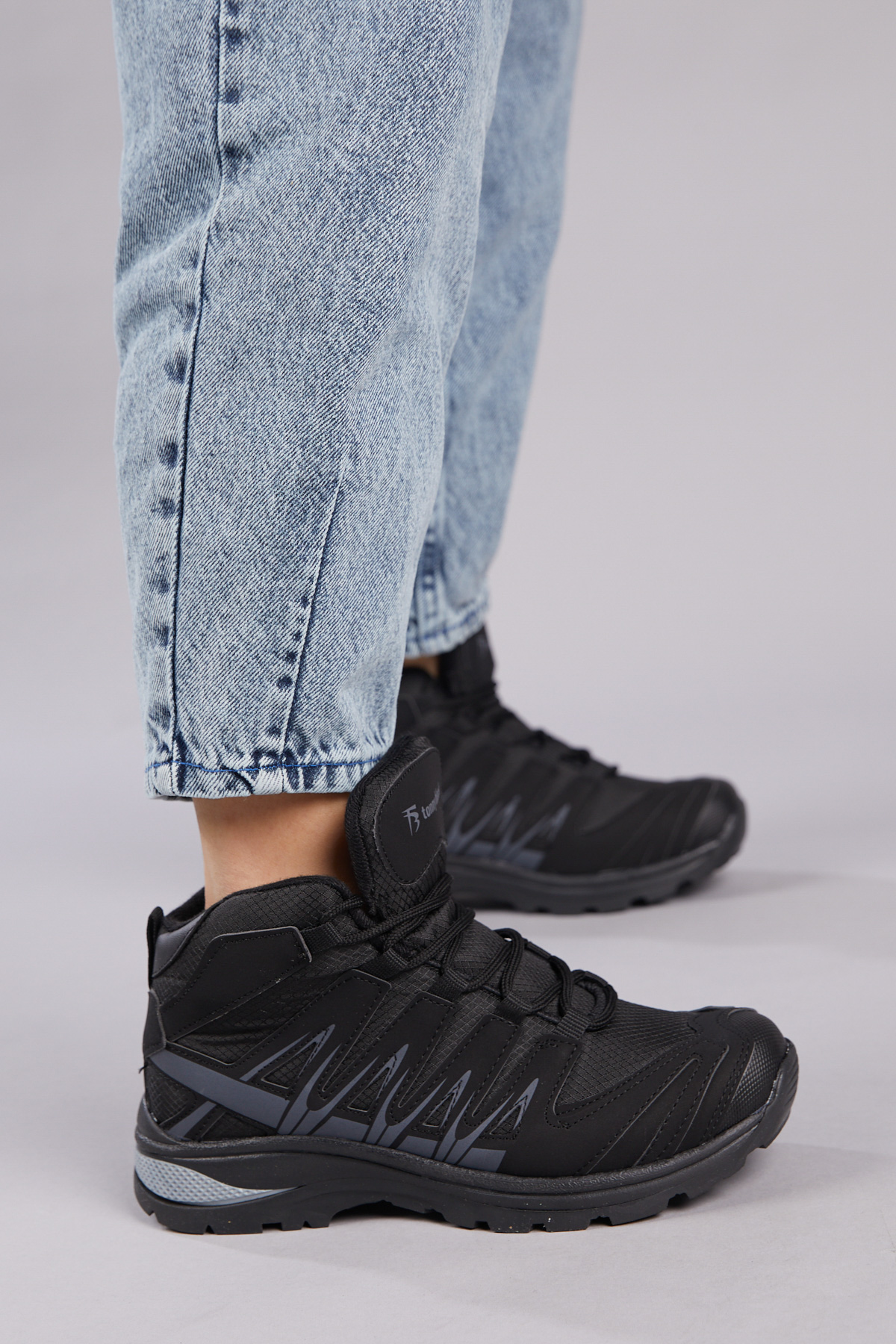 TONNY BLACK Unisex Siyah Trekkıng Bot Tb601 görsel 2