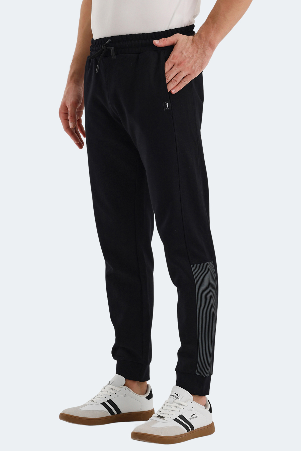 SLAZENGER PHILO Erkek Jogger Eşofman Altı Siyah