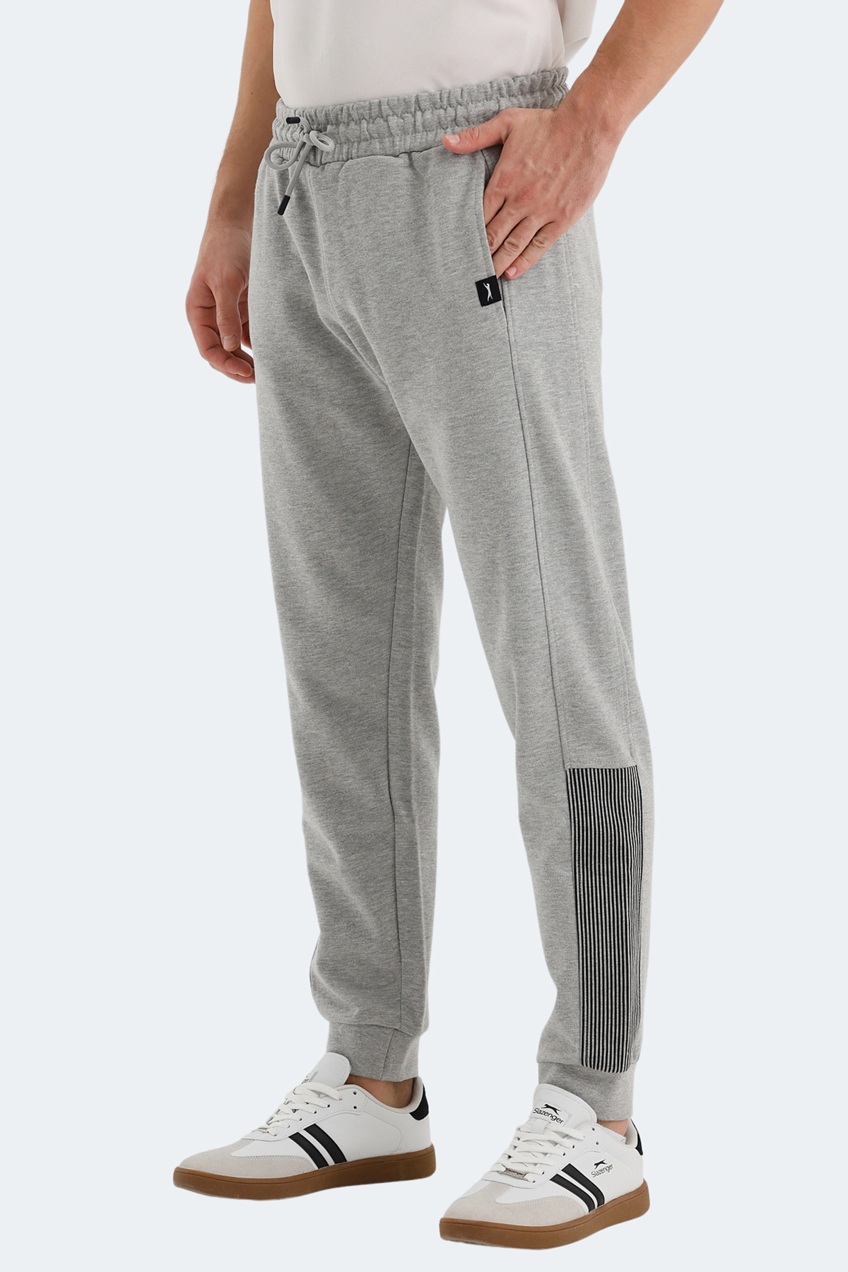 SLAZENGER PHILO Erkek Jogger Eşofman Altı Gri