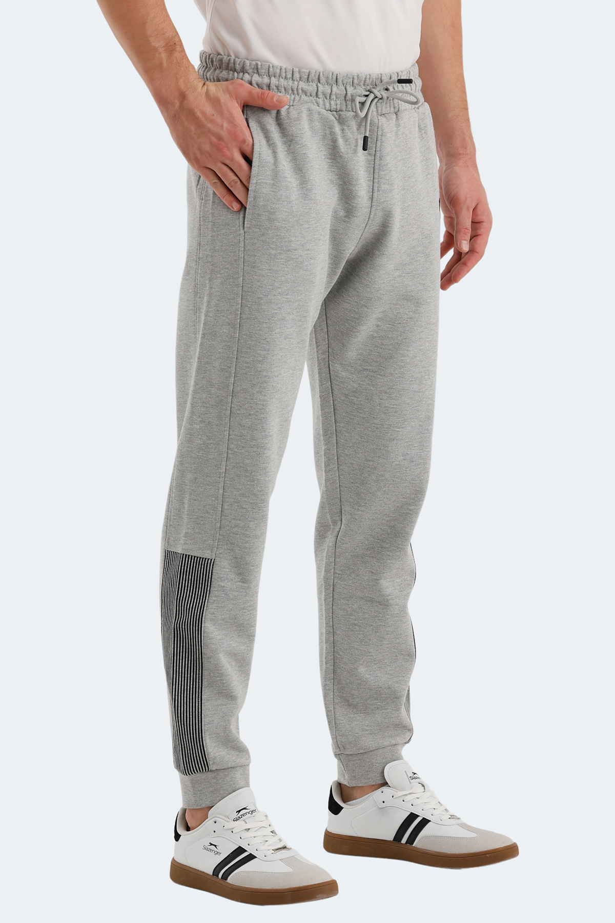 SLAZENGER PHILO Erkek Jogger Eşofman Altı Gri görsel 3