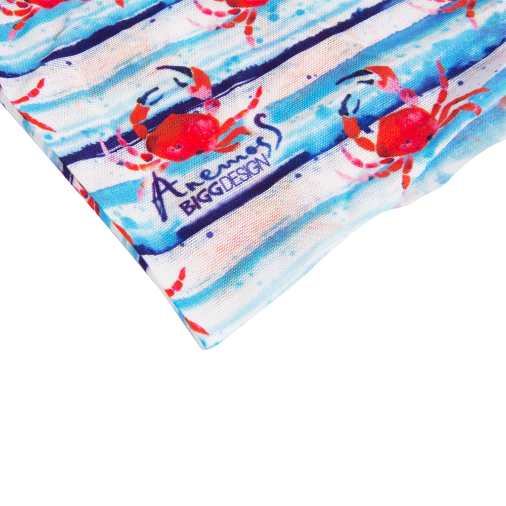 Anemoss Yengeç Desenli Bandana görsel 7