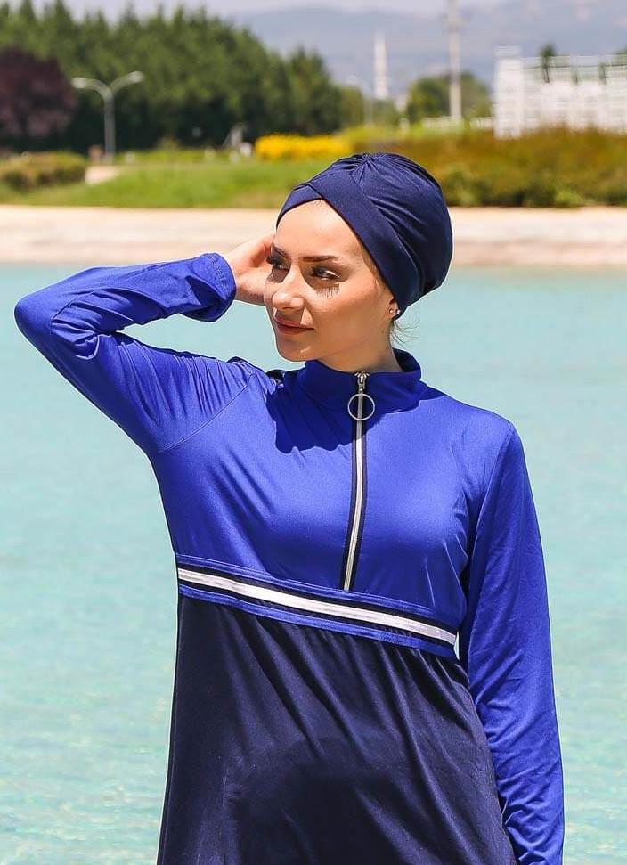 Marina Lacivert Çapraz Detaylı Deniz Bonesi B2103