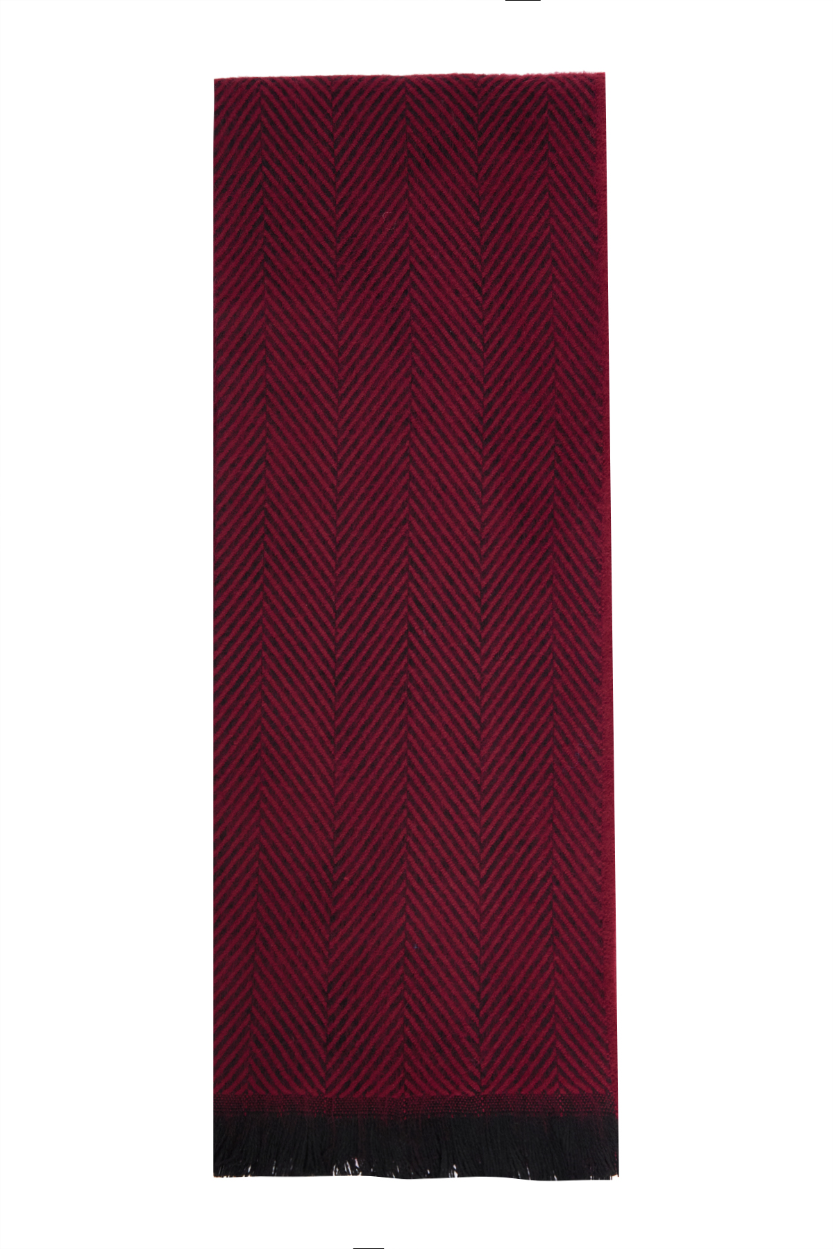 TUDORS Kışlık Erkek Bordo Atkı görsel 4
