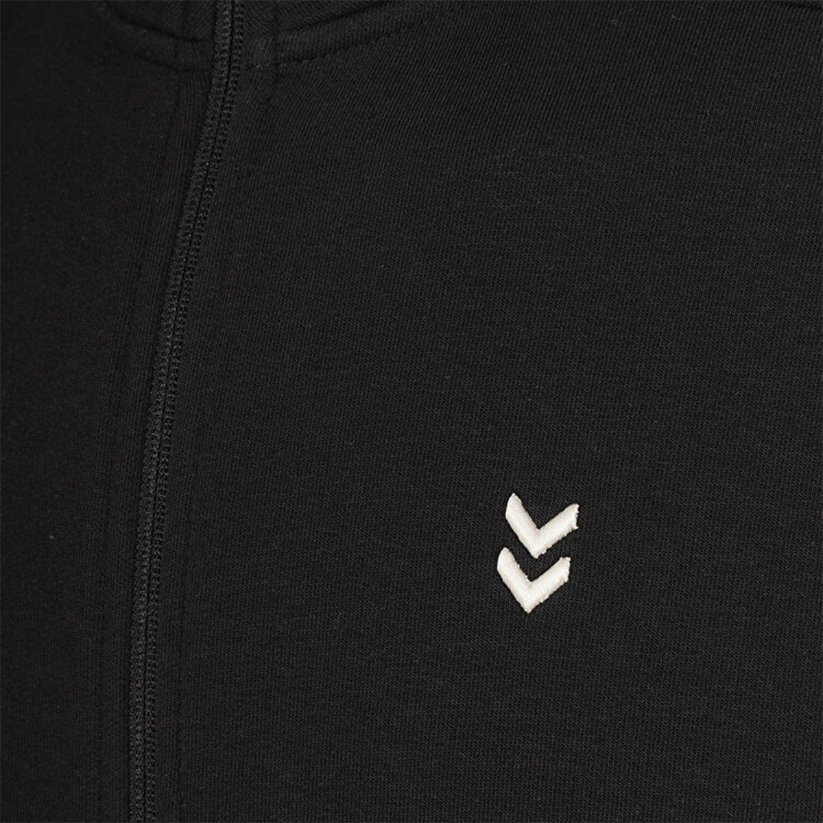 Hummel Pulse Siyah Dik Yaka Erkek Fermuarlı Sweatshirt Hırka görsel 3