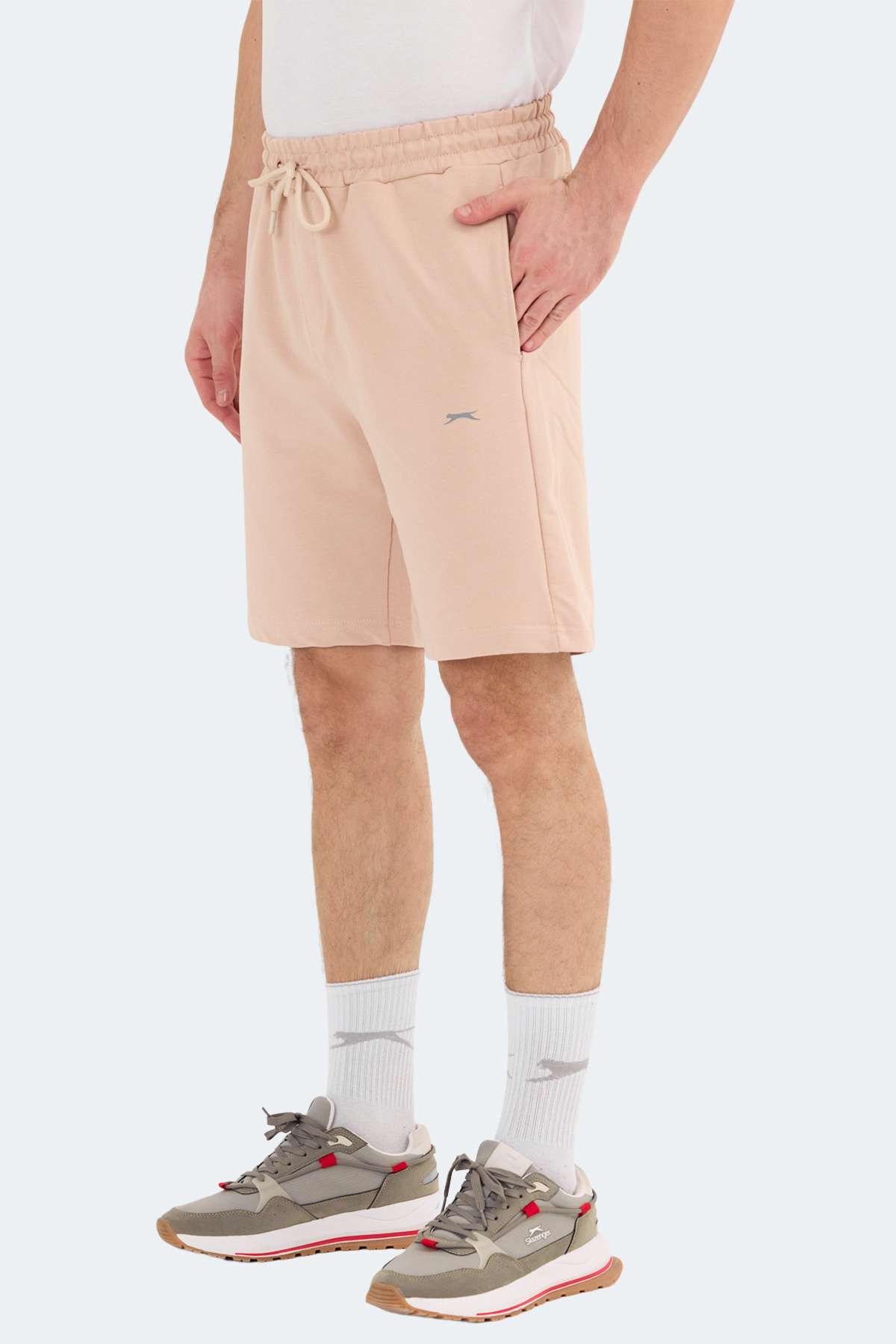 SLAZENGER KALLIE Erkek Cepli Bej Şort