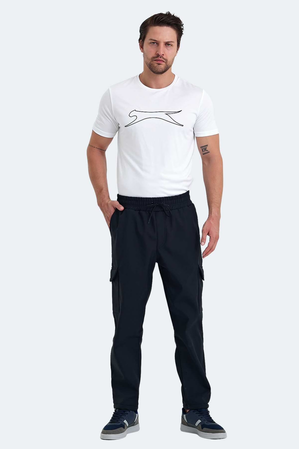 SLAZENGER RAMA Erkek Siyah Pantolon görsel 5