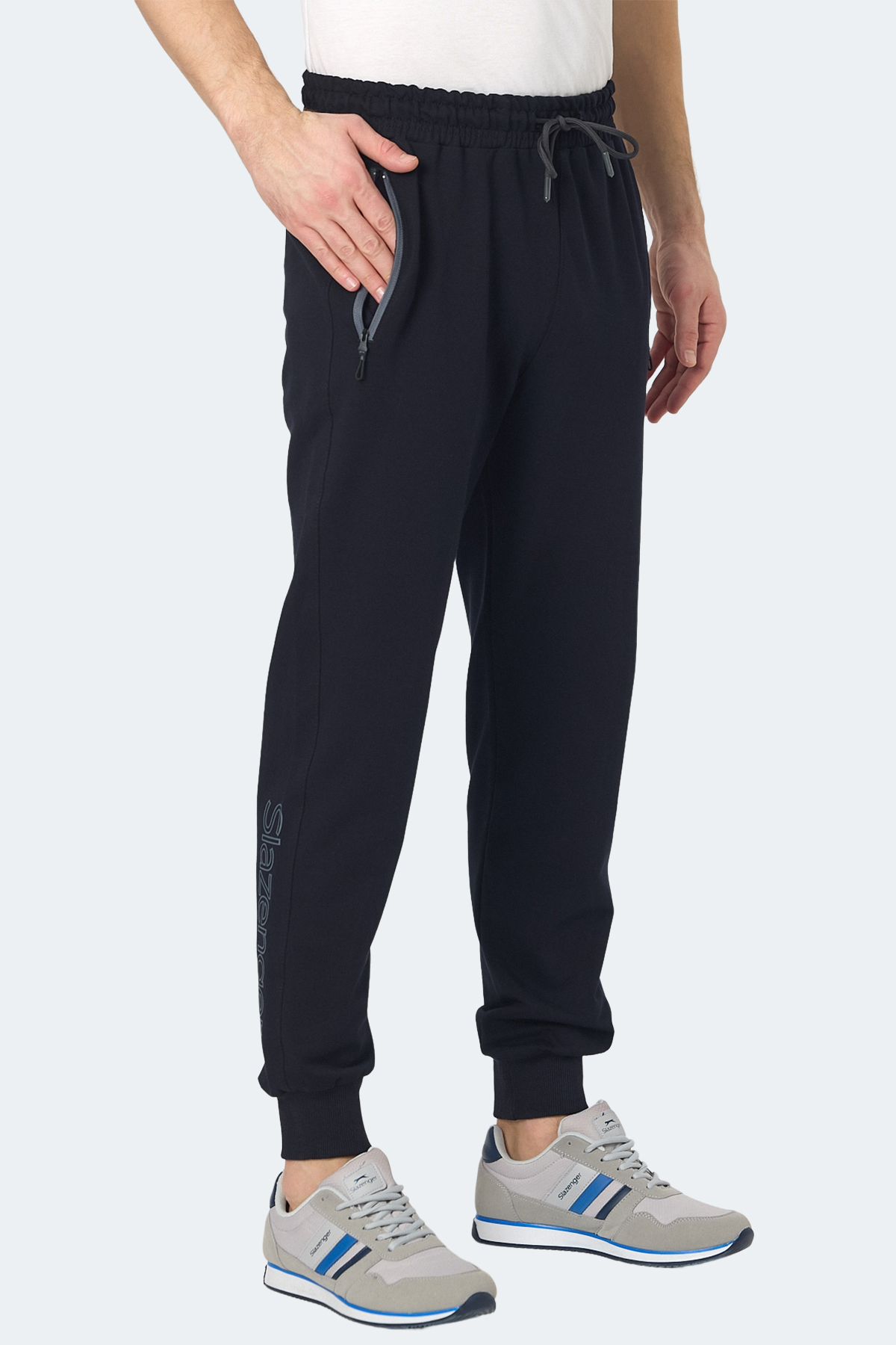 SLAZENGER NEAL KTN Erkek Jogger Eşofman Altı Lacivert görsel 3
