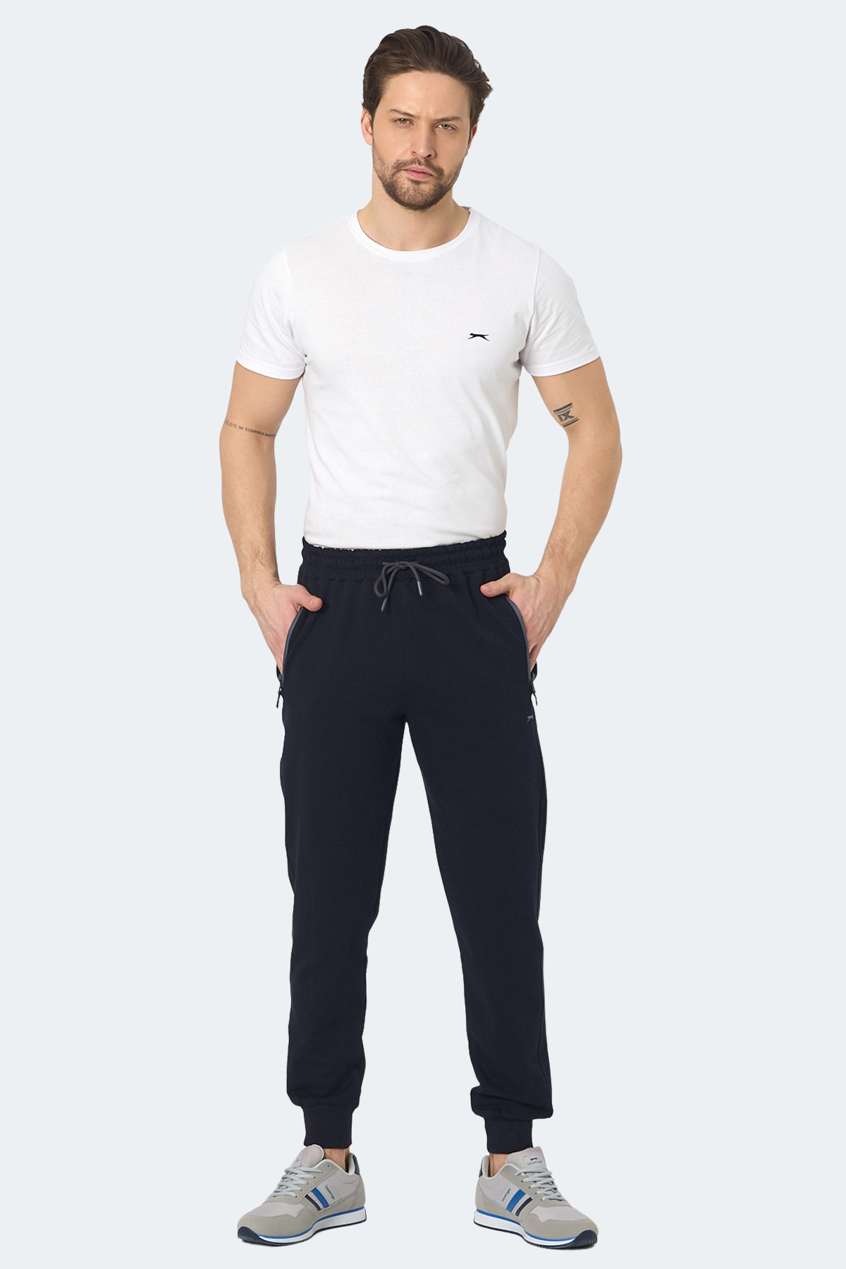 SLAZENGER NEAL KTN Erkek Jogger Eşofman Altı Lacivert görsel 4