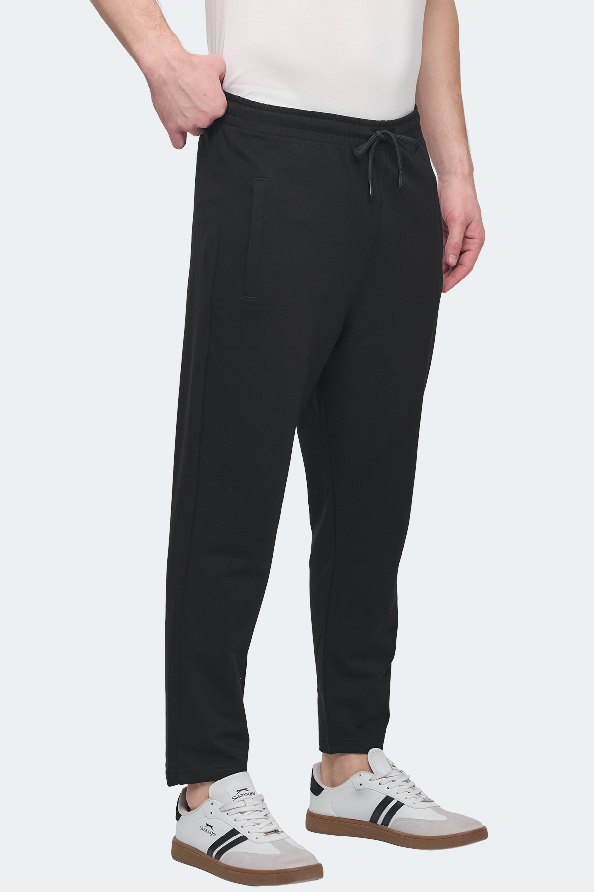 SLAZENGER JERRY NRM Erkek Eşofman Altı Siyah görsel 3