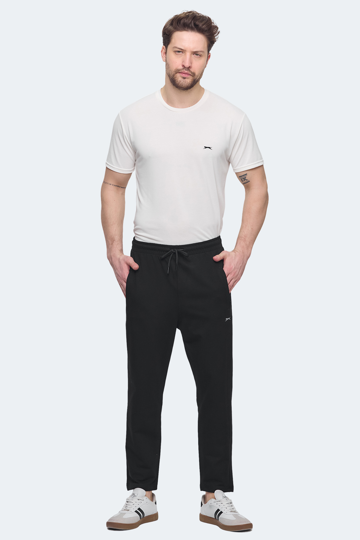 SLAZENGER JERRY NRM Erkek Eşofman Altı Siyah görsel 4