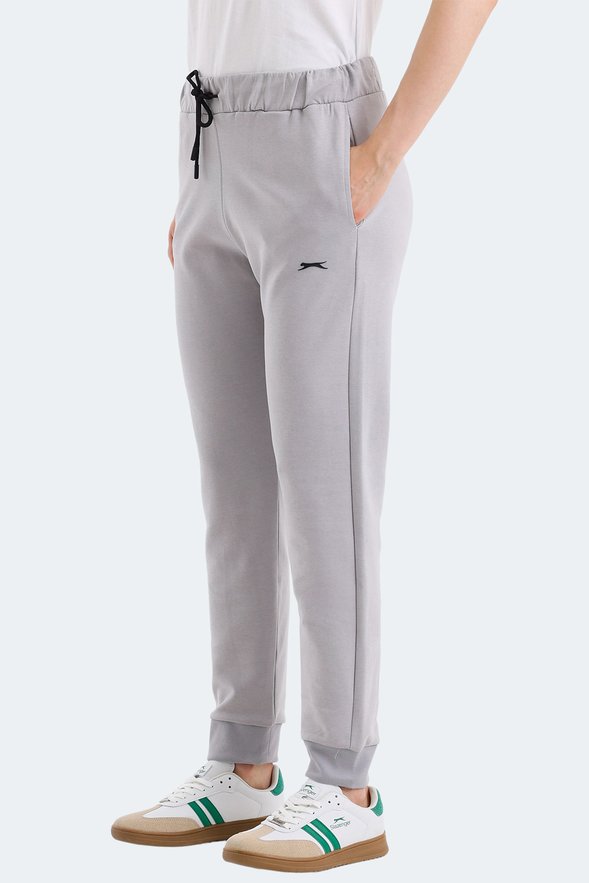 SLAZENGER VETERAN Kadın Eşofman Altı Gri