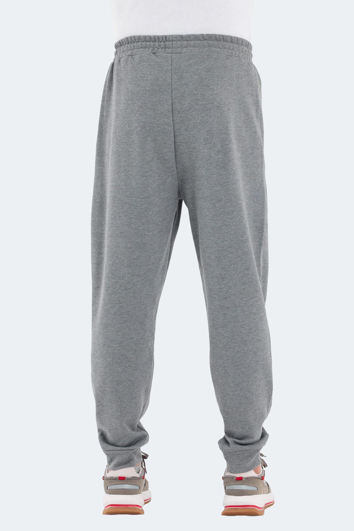SLAZENGER NAVDEEP Erkek %100 Pamuk Jogger Eşofman Altı Koyu Gri görsel 5