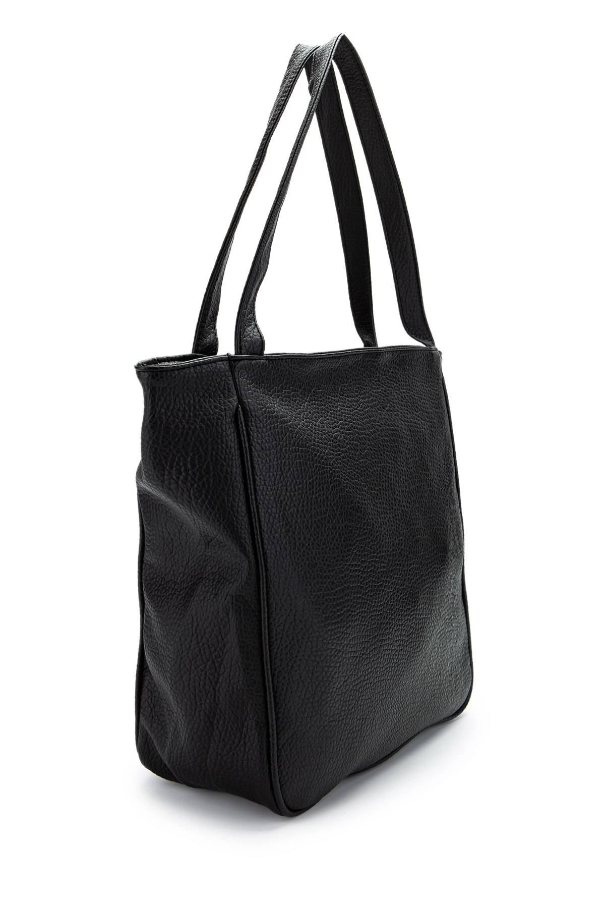 Minebag Siyah Darenn Kadın Shopper Çanta görsel 2