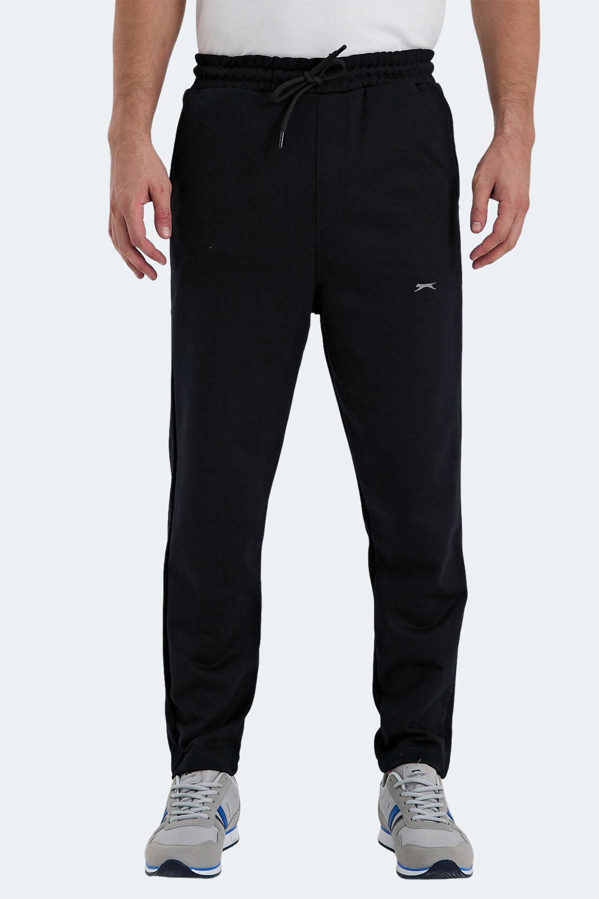 SLAZENGER Erkek %100 Pamuk Eşofman Altı Siyah görsel 2