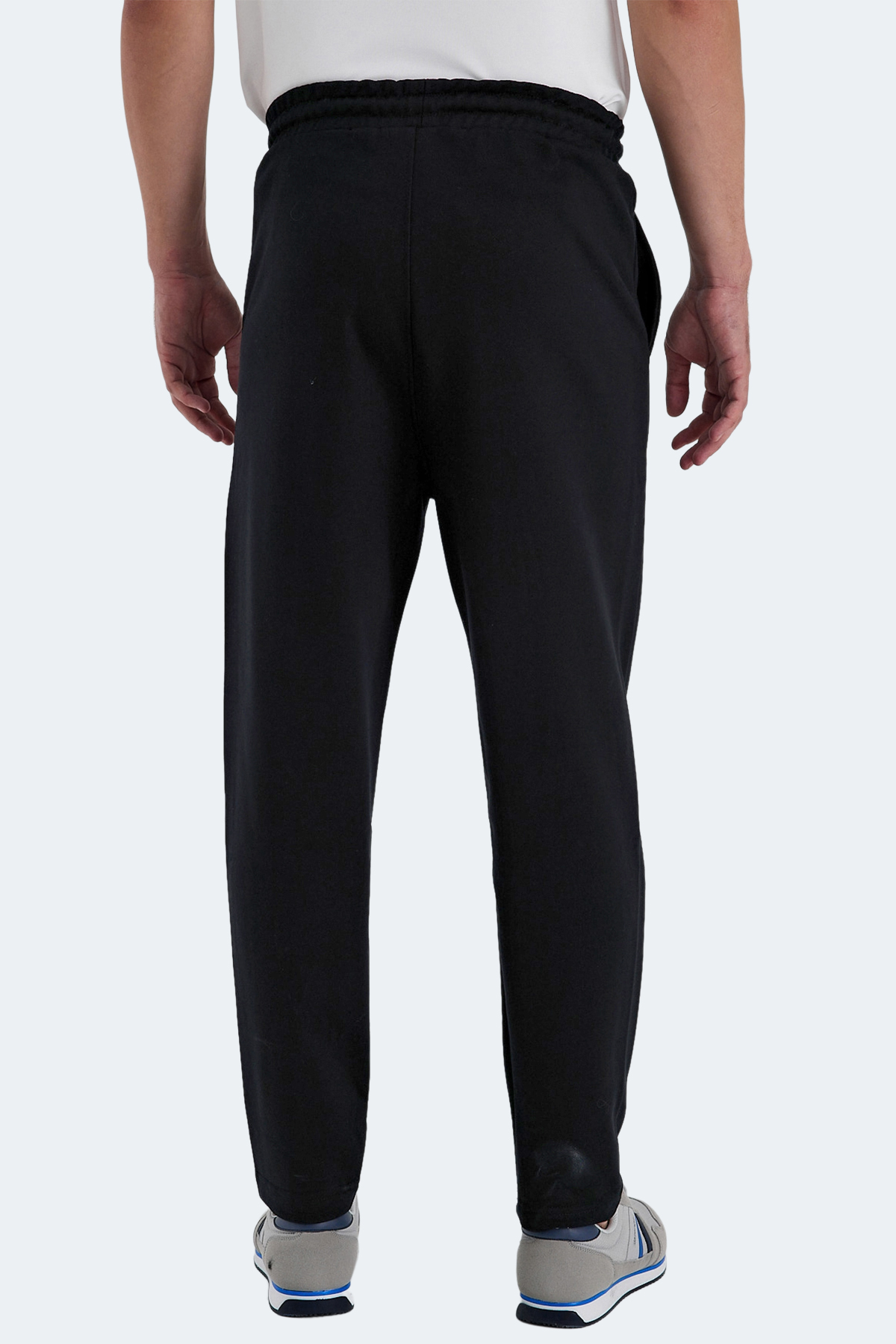 SLAZENGER Erkek %100 Pamuk Eşofman Altı Siyah görsel 6
